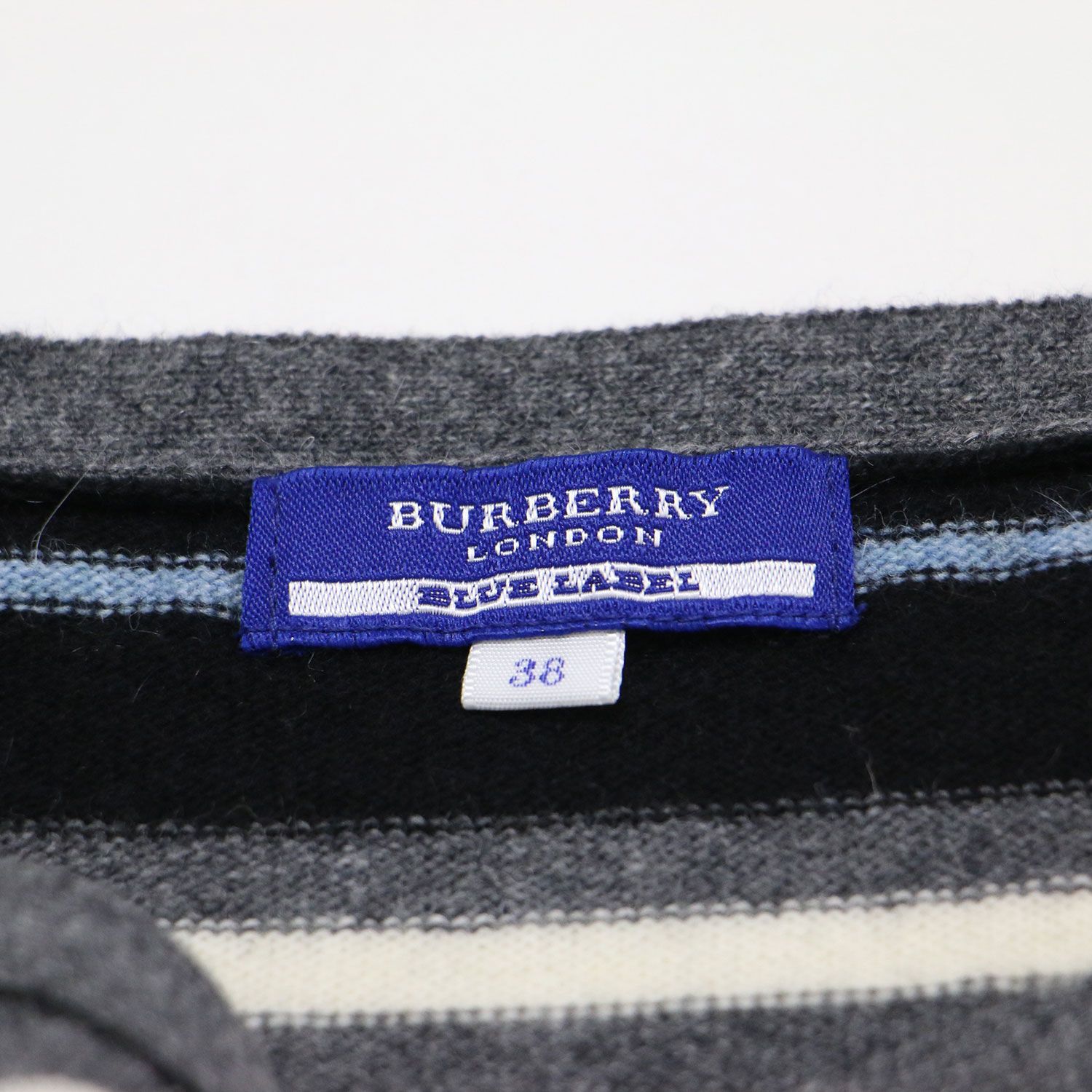 美品】BURBERRY BLUE LABEL バーバリー ブルーレーベル ニット