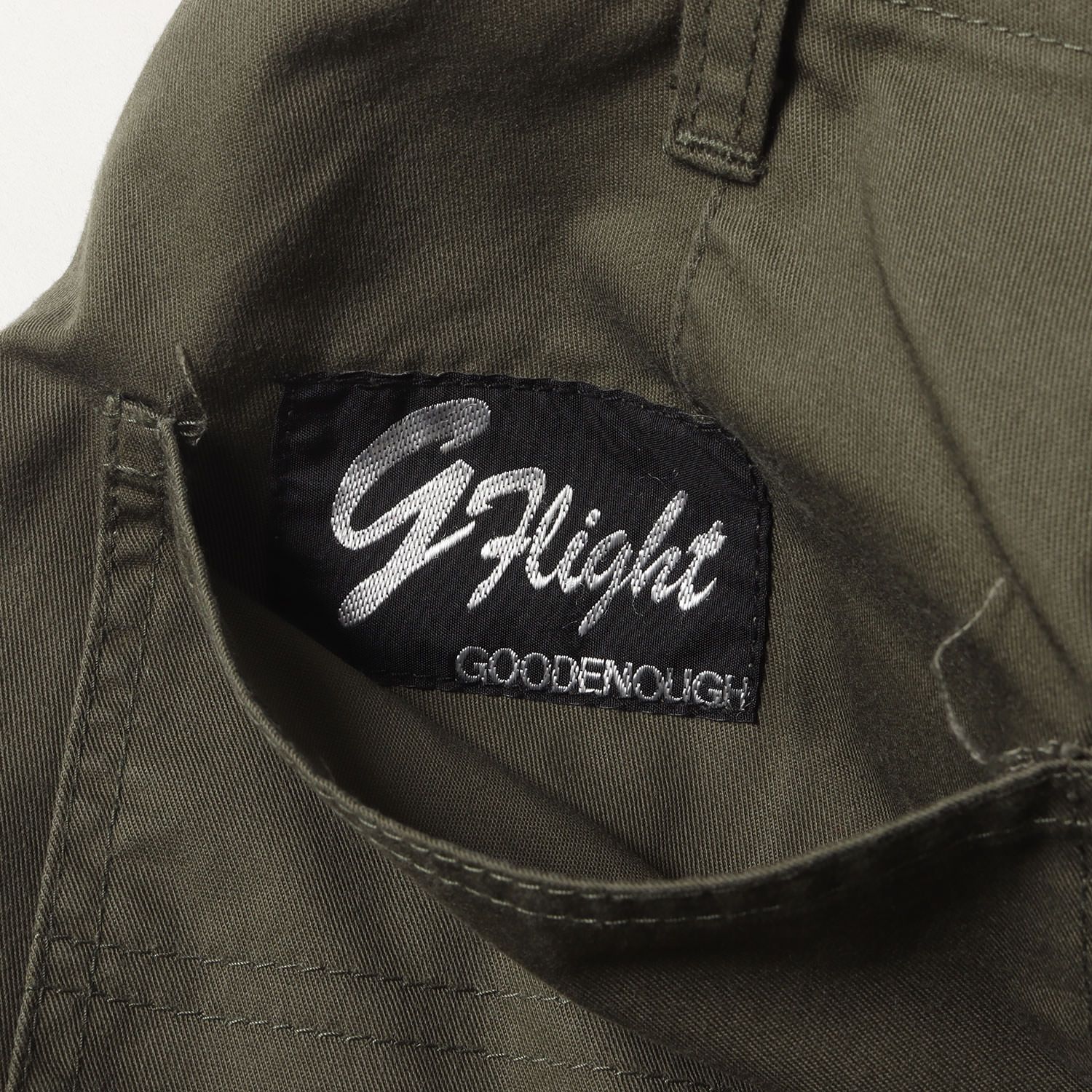 GOOD ENOUGH グッドイナフ パンツ オリーブ サイズ:L | 復刻モデル G
