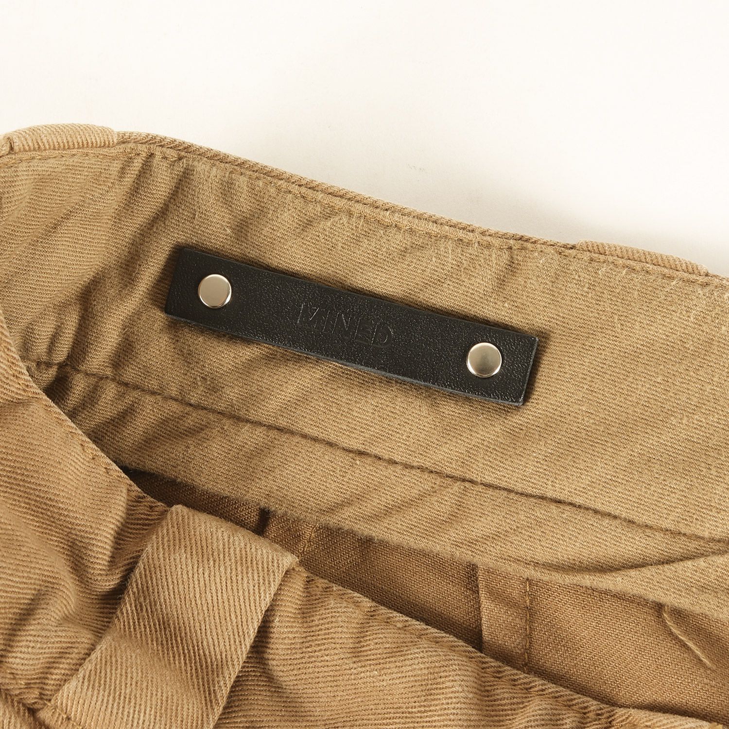MINEDENIM マインデニム パンツ ベージュ サイズ:9 | 25SS ツータック