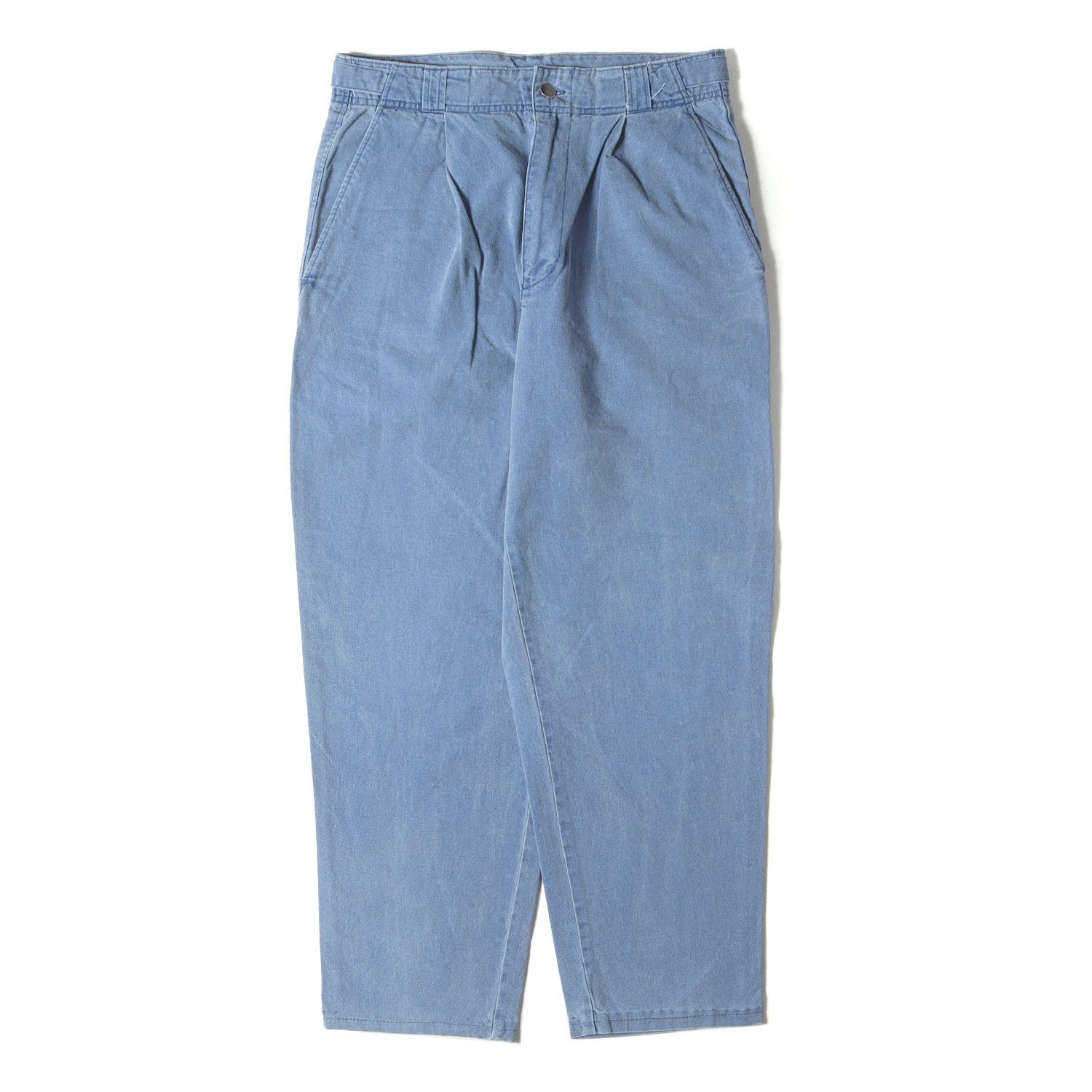   カルバンクライン パンツ ブルー サイズ:32 | ワンタック ダックキャンバス ワーク パンツ | ボトムス ズボン【メンズ】【中古】 Calvin Klein カルバンクライン パンツ ブルー サイズ:32 | ワンタック