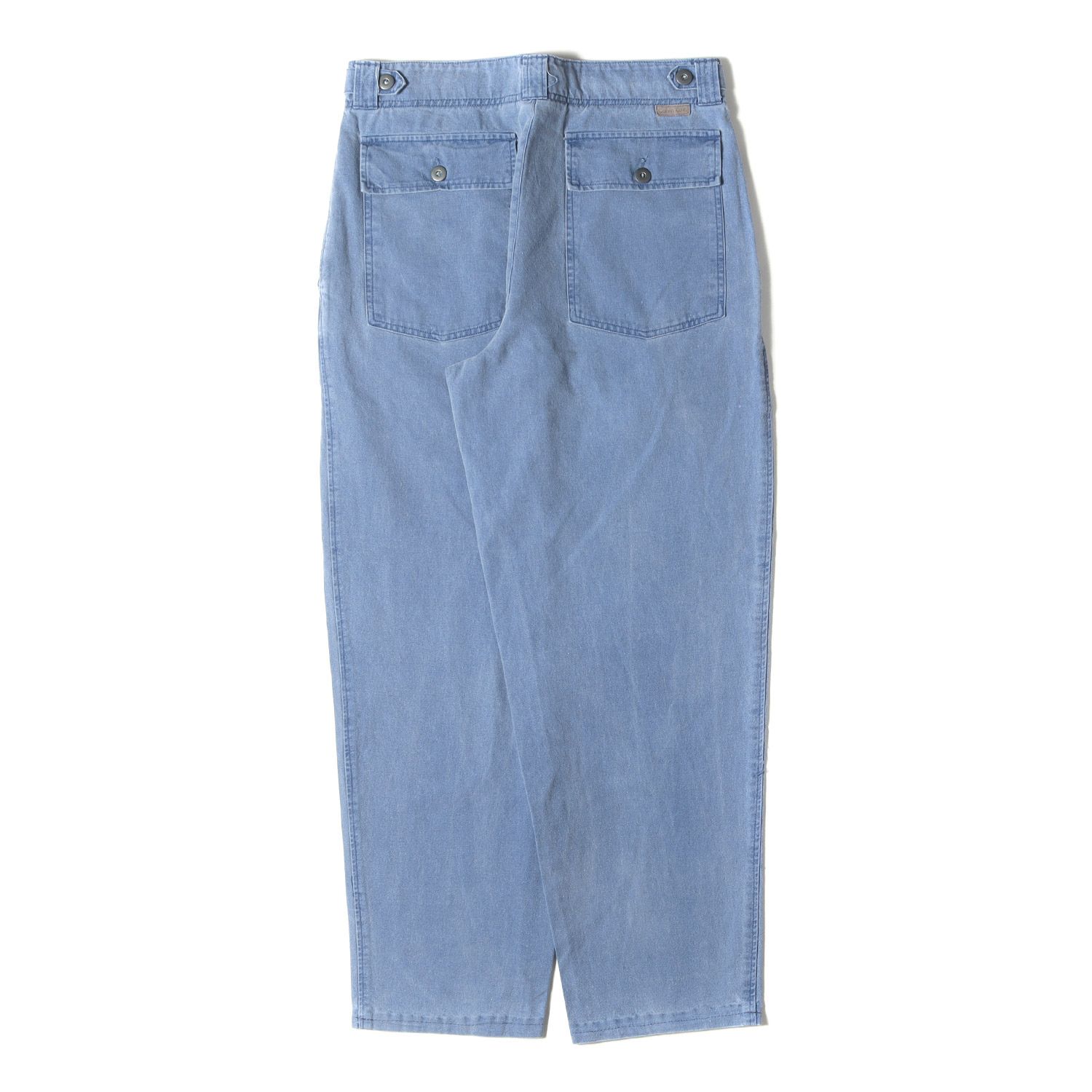   カルバンクライン パンツ ブルー サイズ:32 | ワンタック ダックキャンバス ワーク パンツ | ボトムス ズボン【メンズ】【中古】 Calvin Klein カルバンクライン パンツ ブルー サイズ:32 | ワンタック
