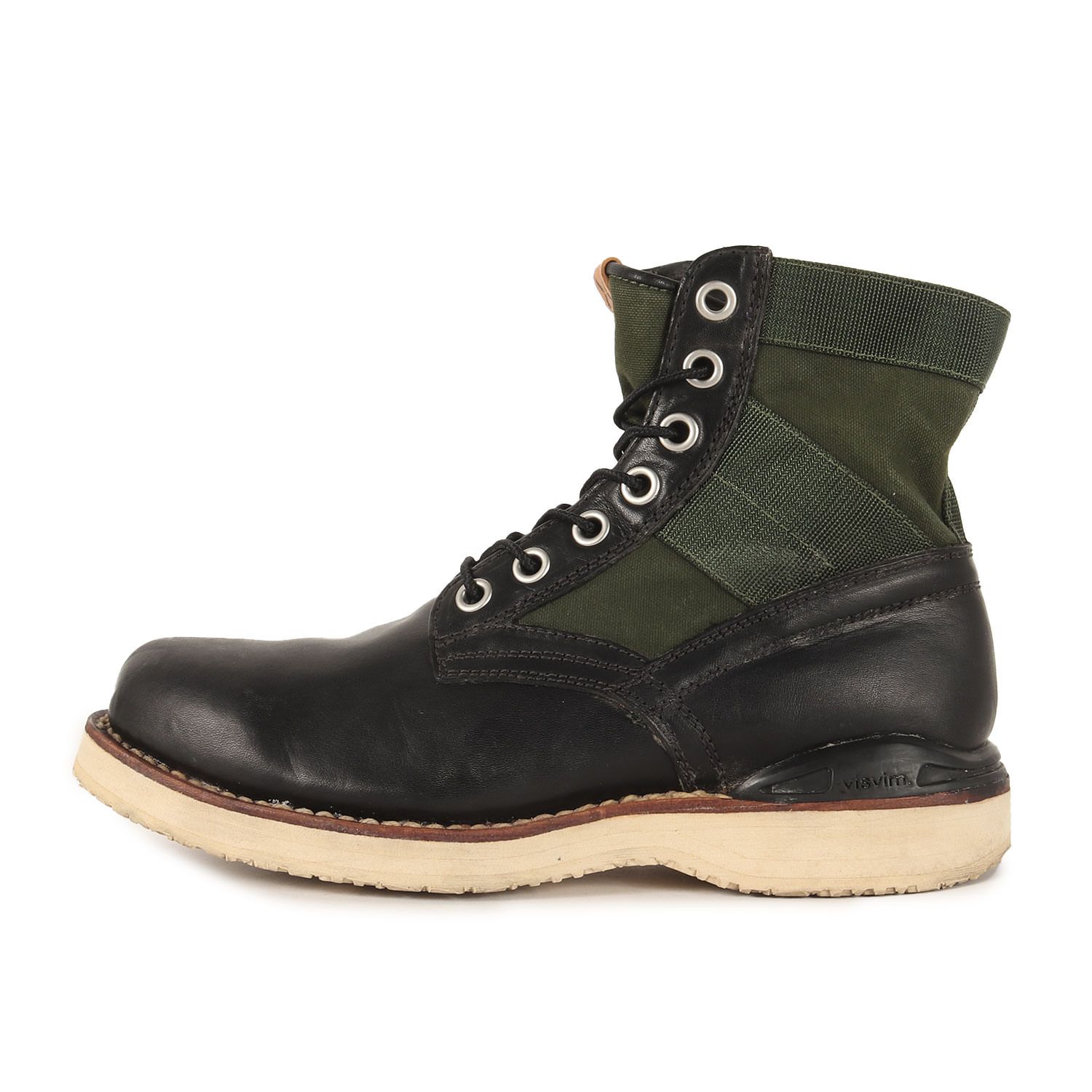 visvim ビズビム サイズ:US8.5(26.5cm) | 7ホール ミリタリーレザー