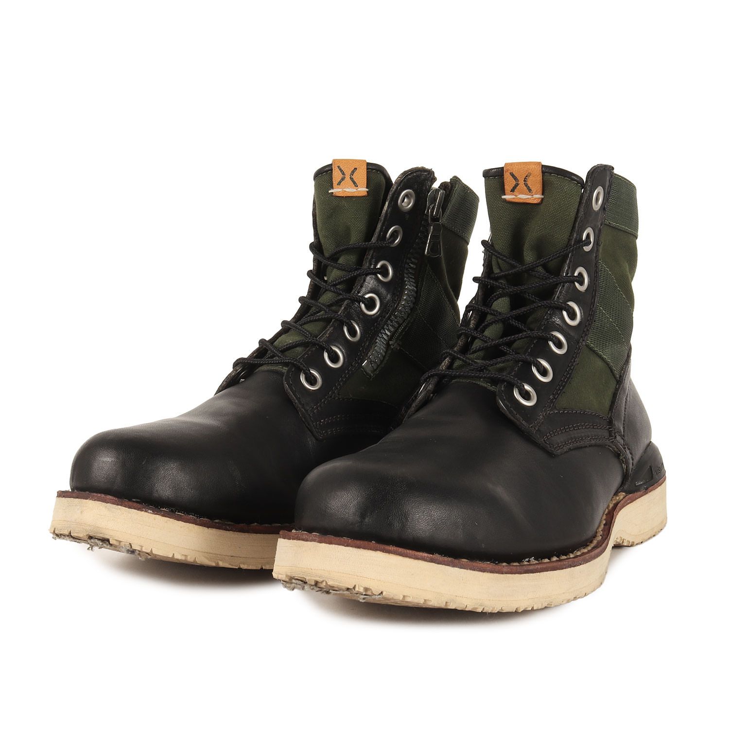 visvim ビズビム サイズ:US8.5(26.5cm) | 7ホール ミリタリーレザー