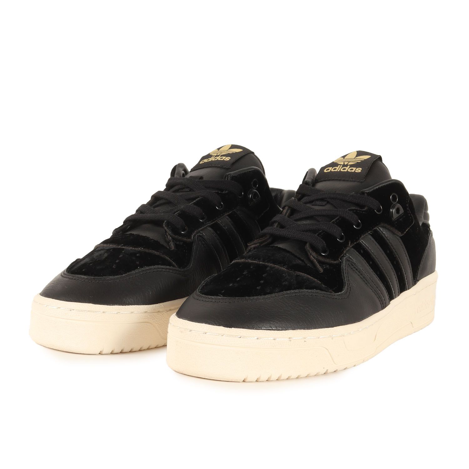 【新品同様】adidas アディダス サイズ:US10(28.0cm) | RIVALRY LOW (EH0181) | ライバルリー ロー | ブラック 黒 | ローカット スニーカー シューズ 靴【メンズ】【中古】