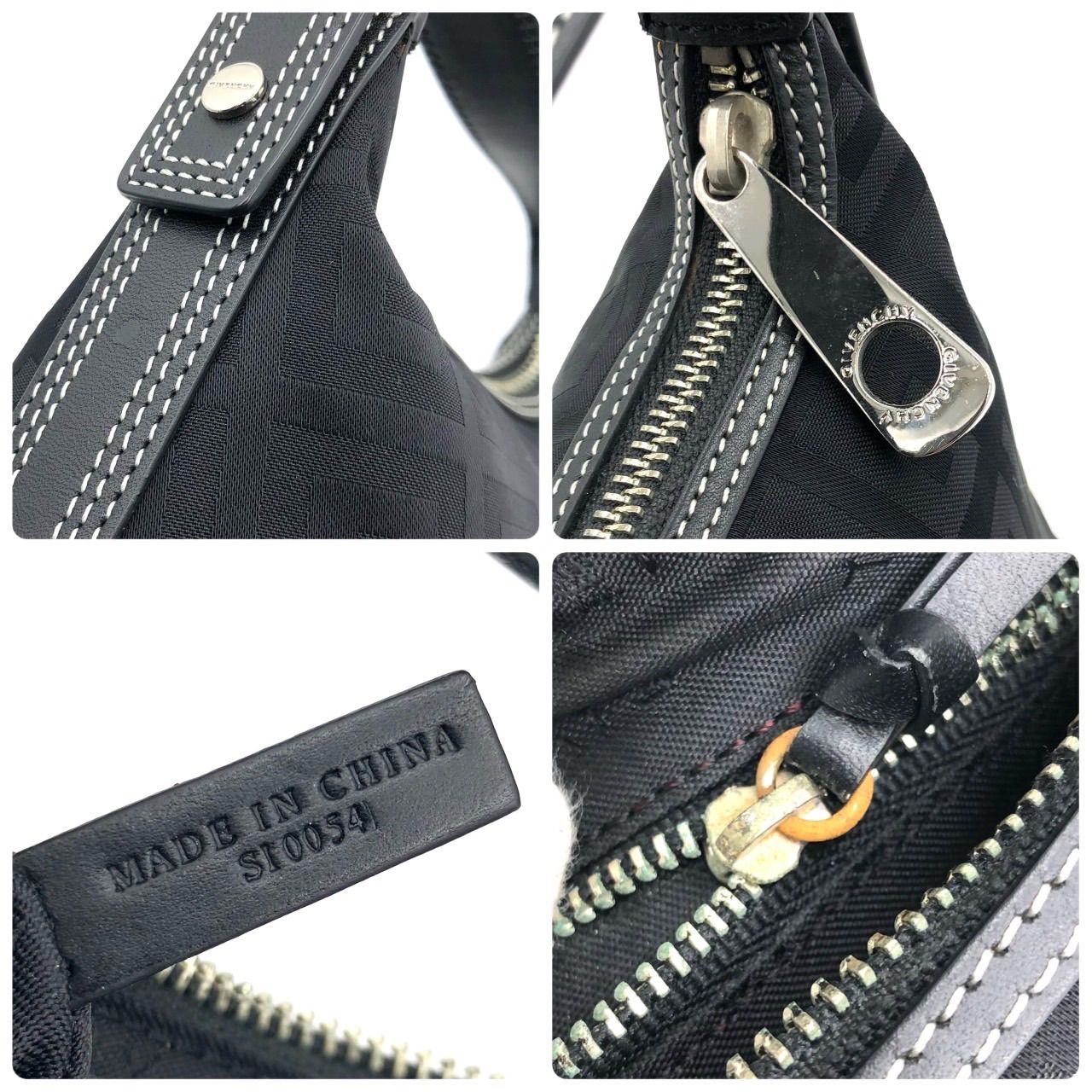 希少★ジバンシー 4Gロゴ ハンドバッグ アクセサリーポーチ ブラック バニティ 希少☆ジバンシー 4Gロゴ ハンドバッグ アクセサリーポーチ ブラック