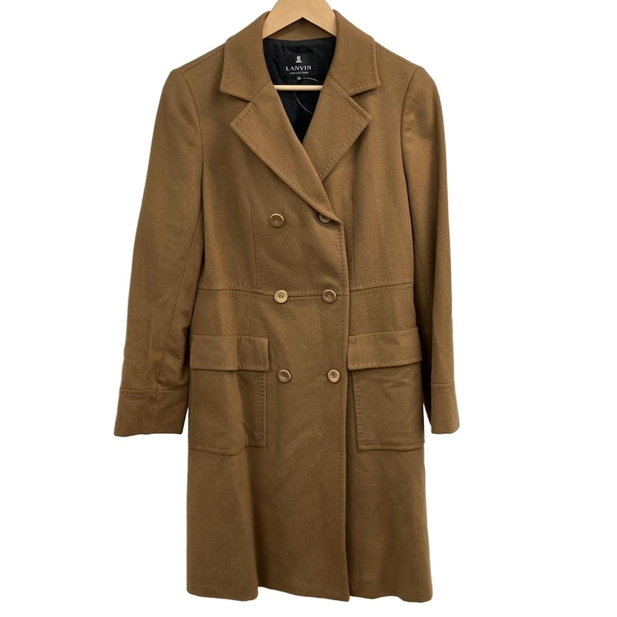 LANVIN COLLECTION ブラウン チェスターコート LANVIN COLLECTION(ランバンコレクション) コート サイズ38 M