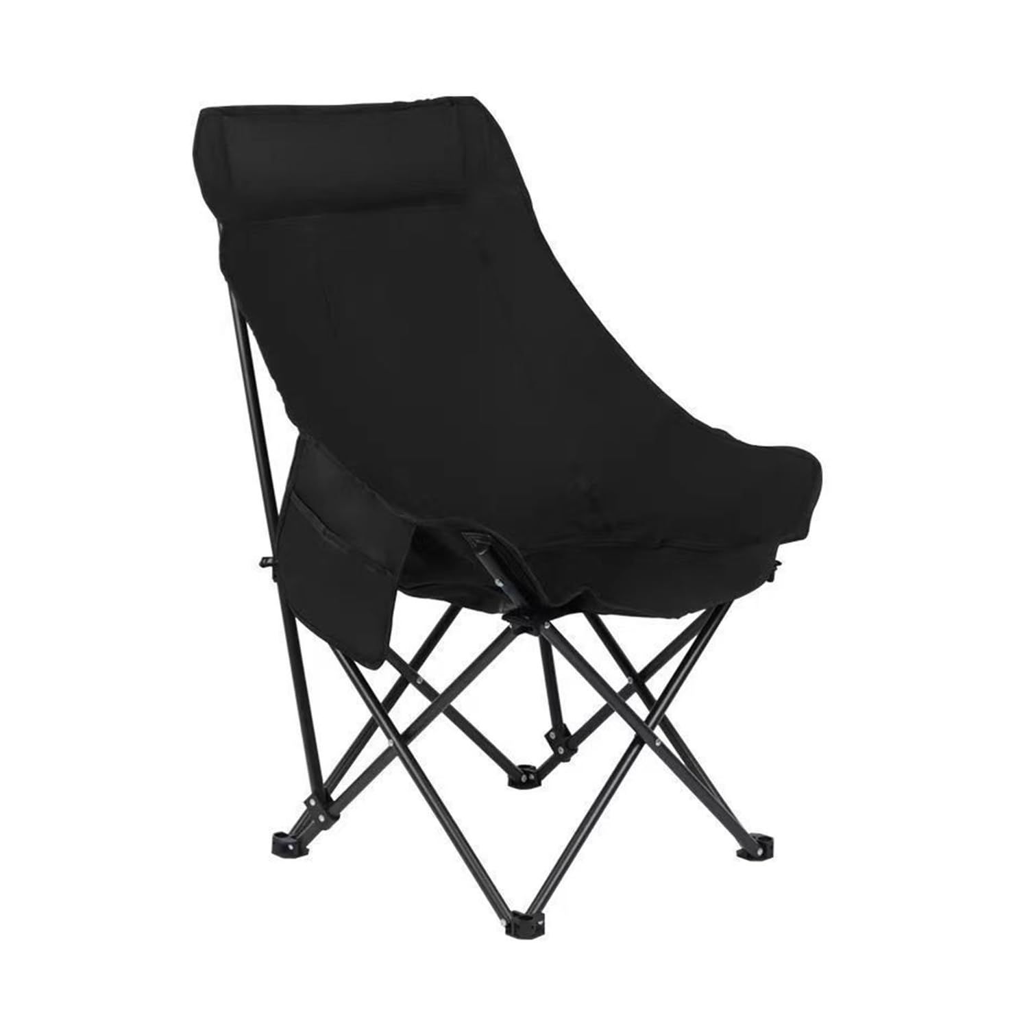 【人気商品】BBQ お花見 焚き火 釣り ハイキング 登山 椅子 キャンプ コンパクト 耐荷重130kg 軽量 1秒瞬間収納 ハイバック 折りたたみ椅子 収納バッグ付き チェア アウトドア GFUN