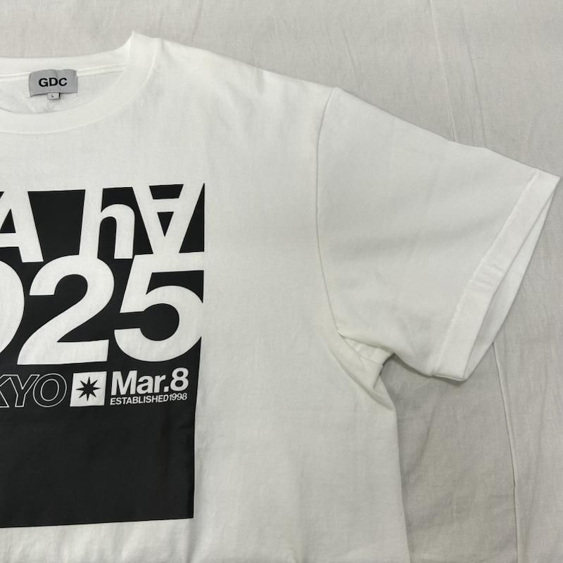ジーディーシー AVA-Ha 2025 半袖Tシャツ ホワイトGD0107 メンズ L