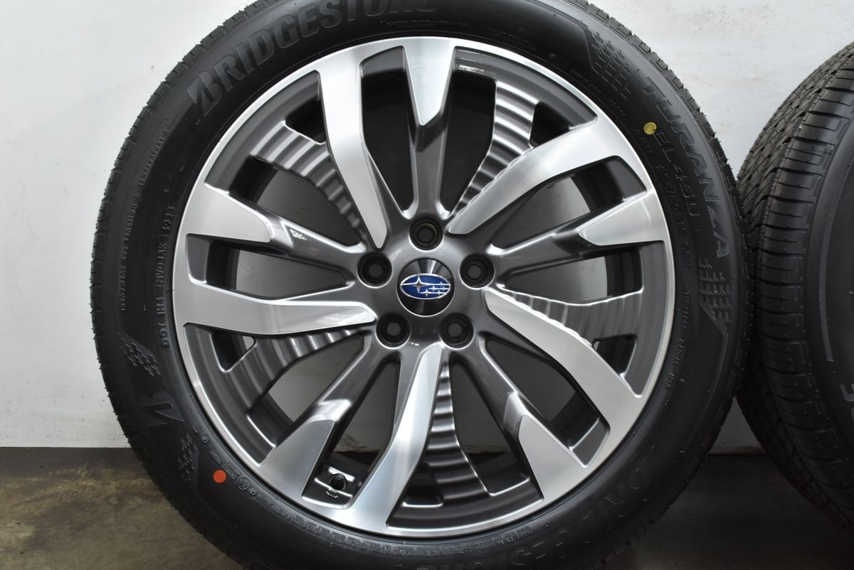 スバル　フォレスター　19インチ　TURANZA EL450 235/50R19 BRIDGESTONE（ブリヂストン） 【2025年製 ほぼ新車外し品
