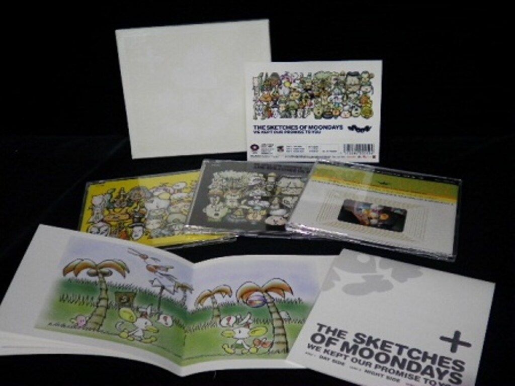 ゲームCD moon THE SKETCHES OF MOONDAYS -WE KEPT OUR PROMISE TO YOU