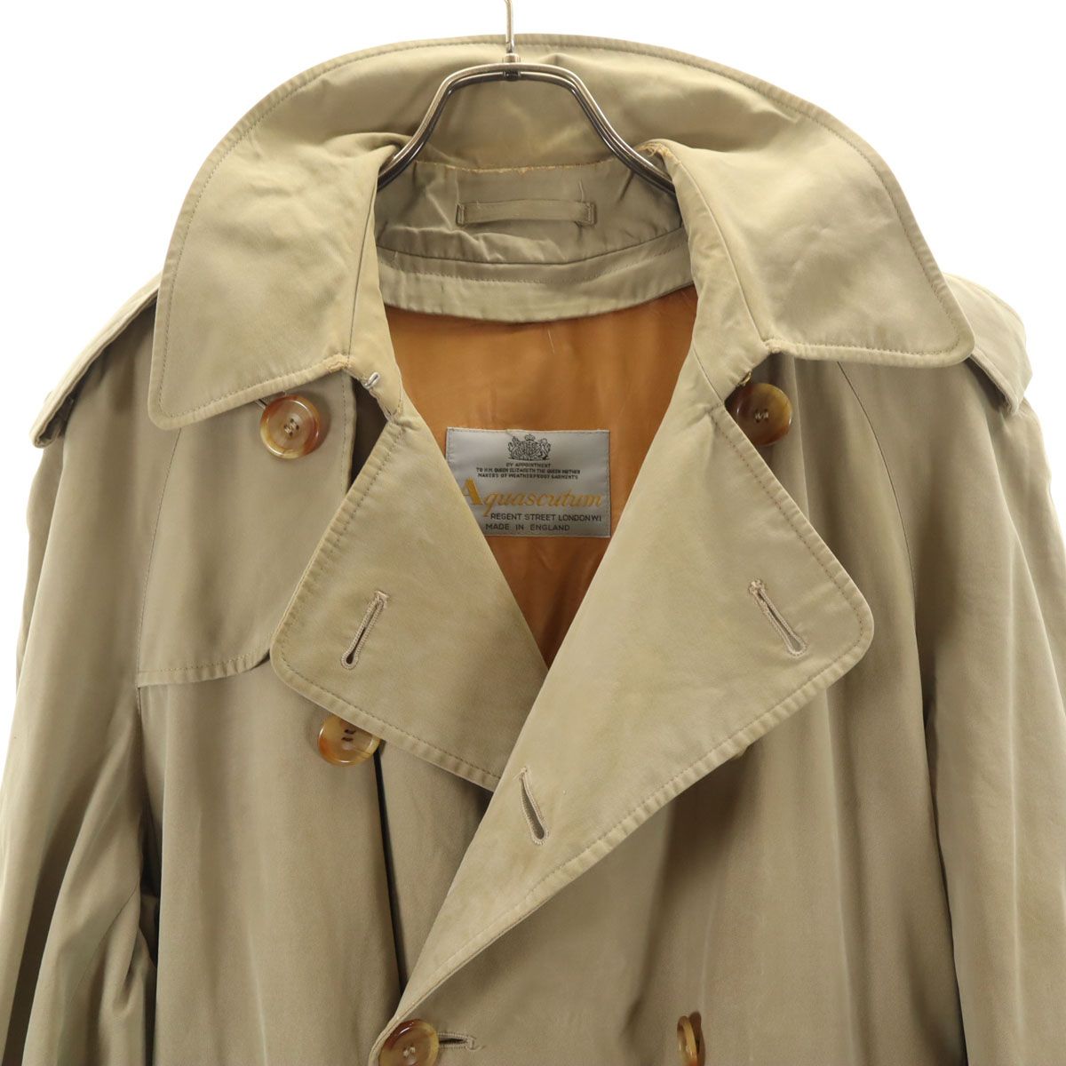 Aquascutum アクアスキュータム 70s 80s イングランド製 ヴィンテージ