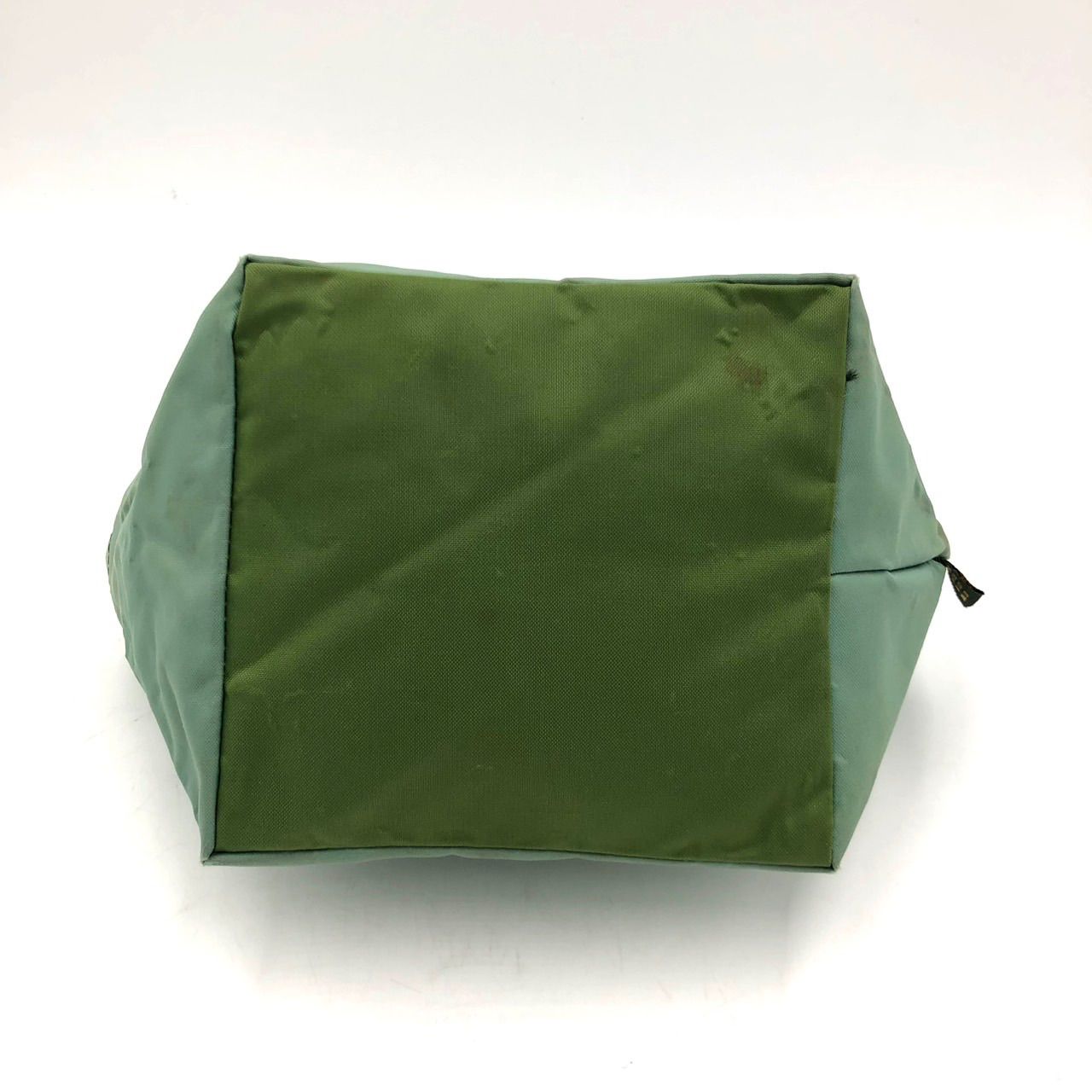 エルベシャプリエ ナイロン 舟型トート S 901N ハンドバッグ グリーン