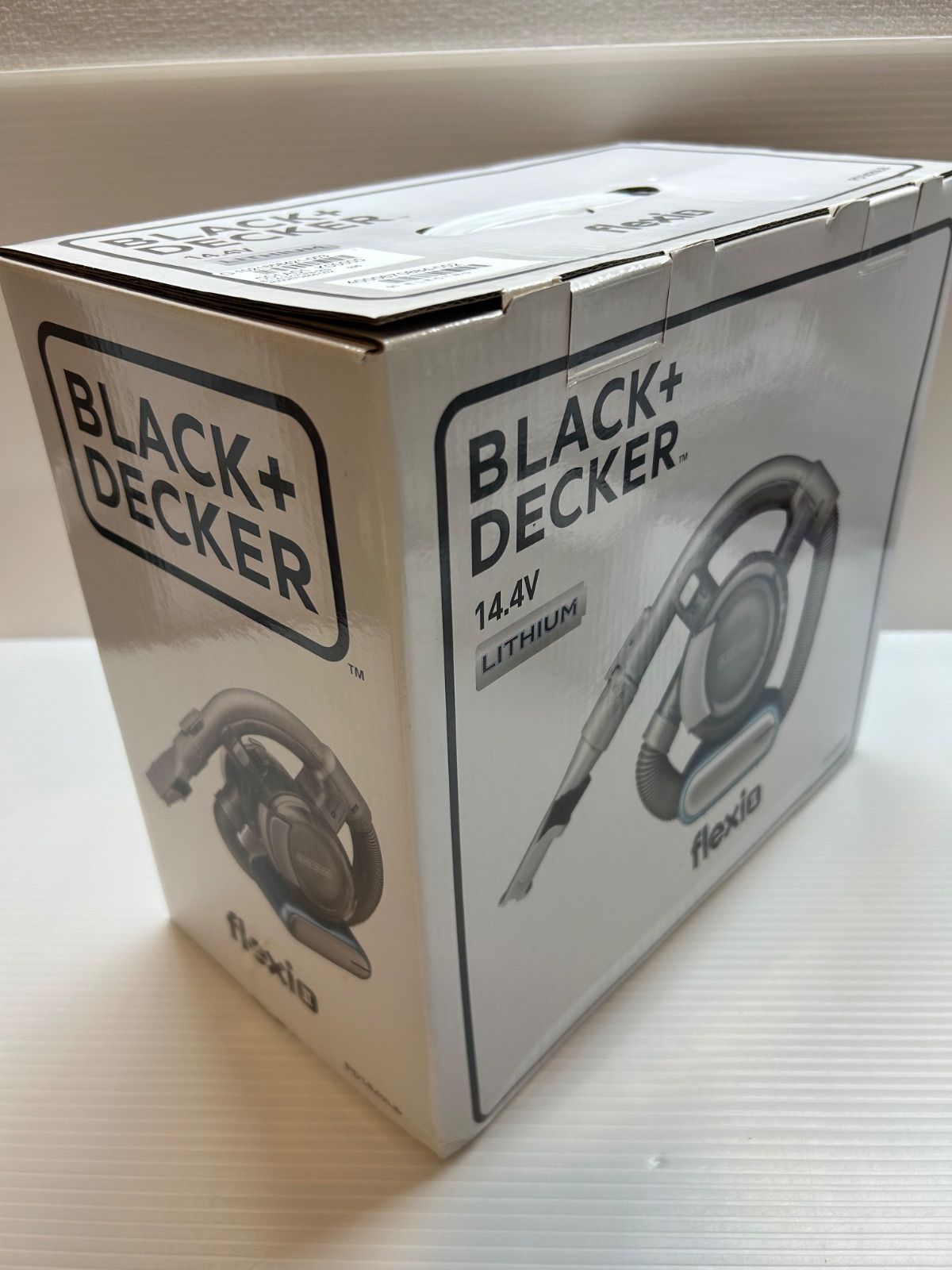 新品・未使用】ハンディクリーナー 掃除機 BLACK+DECKER 14.4V flexi