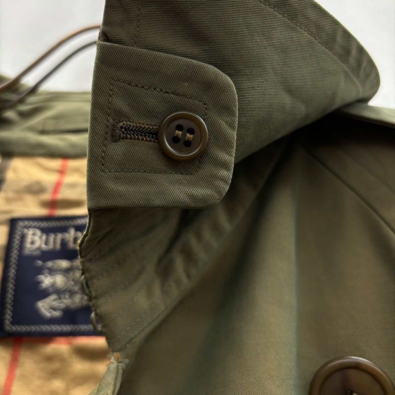 90s Burberrys trenchcoat バーバリー トレンチコート 玉虫 三陽商会 b