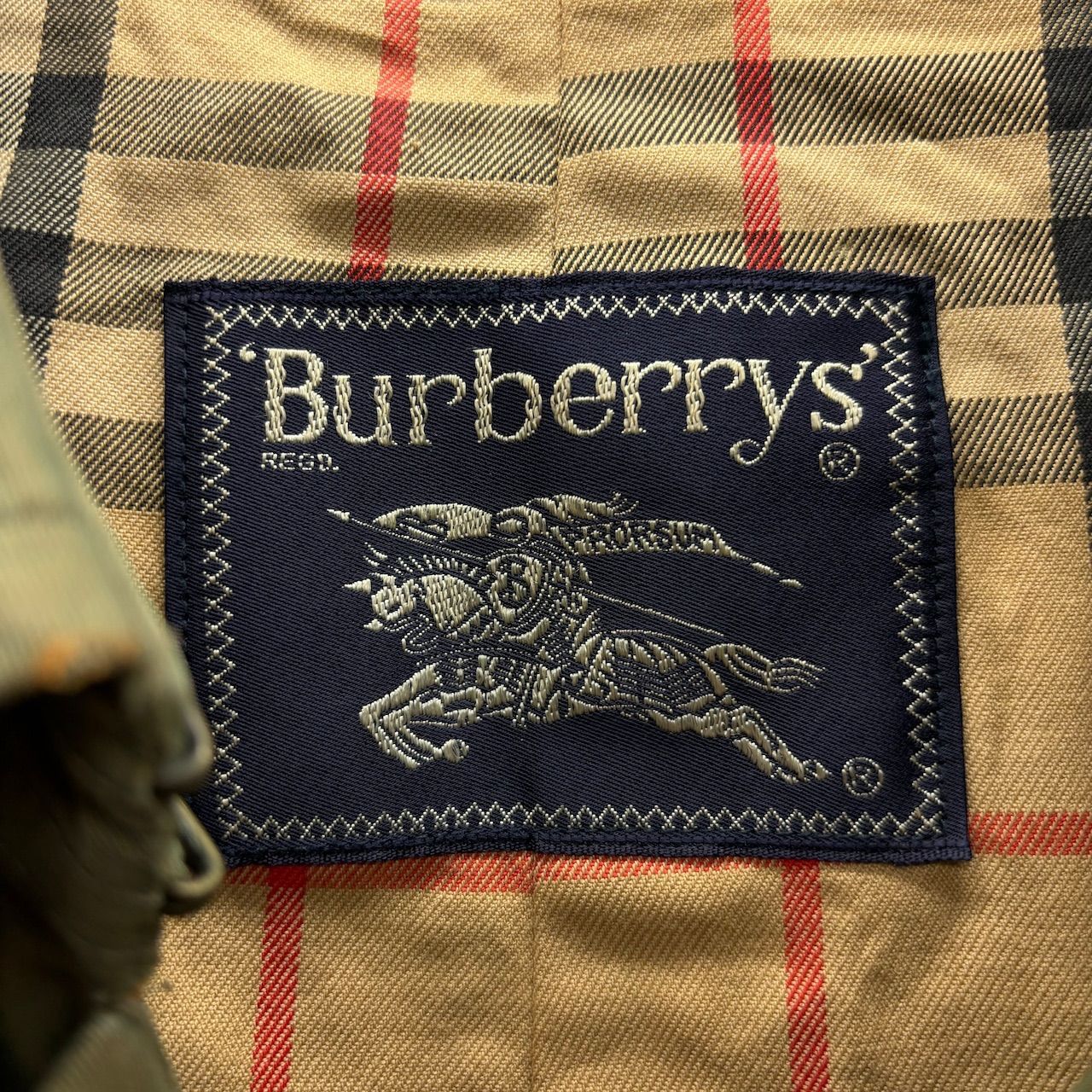 90s Burberrys trenchcoat バーバリー トレンチコート 玉虫 三陽商会 b