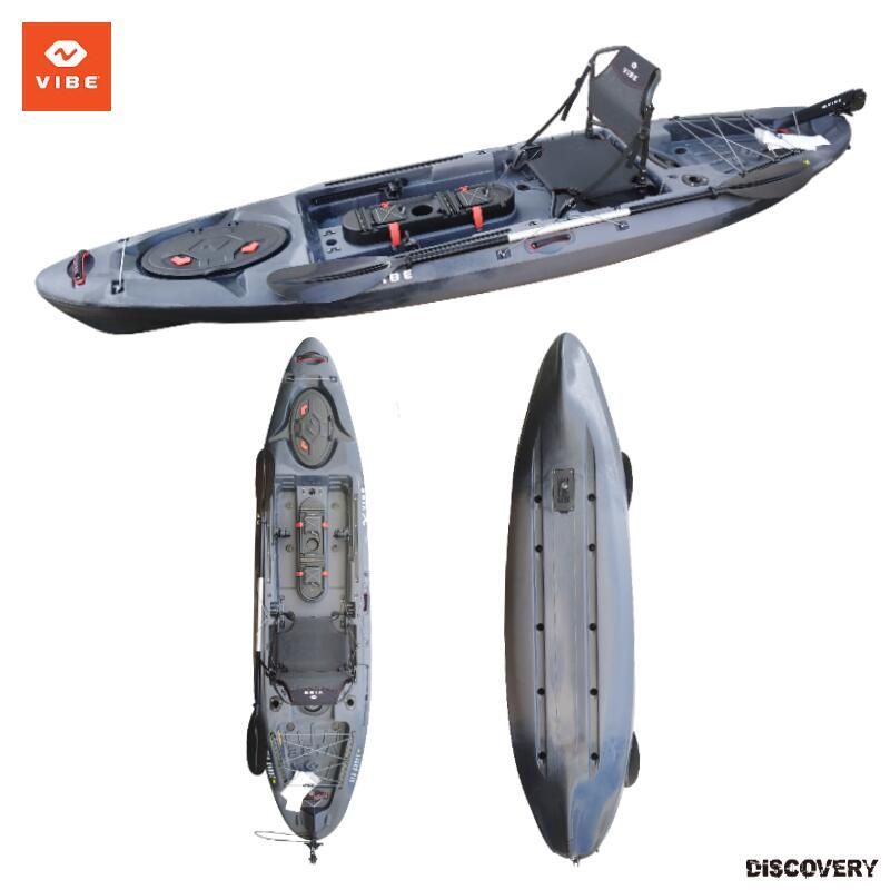 VIBE フィッシングカヤック SeaGhost110 ラダー付き 1人乗りカヤック 