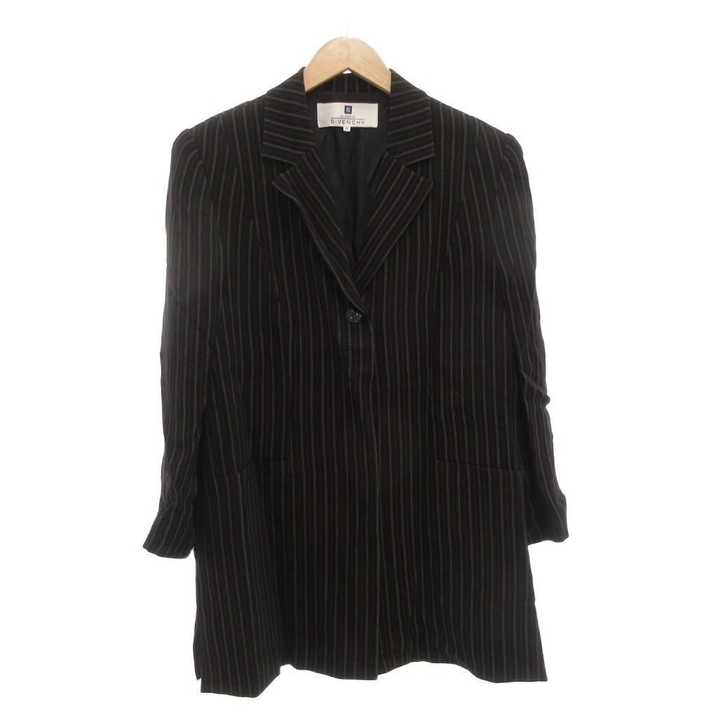GIVENCHY テーラードジャケット　ブラック　46 ジバンシィ GIVENCHY テーラードジャケット 46 総裏地 シングル