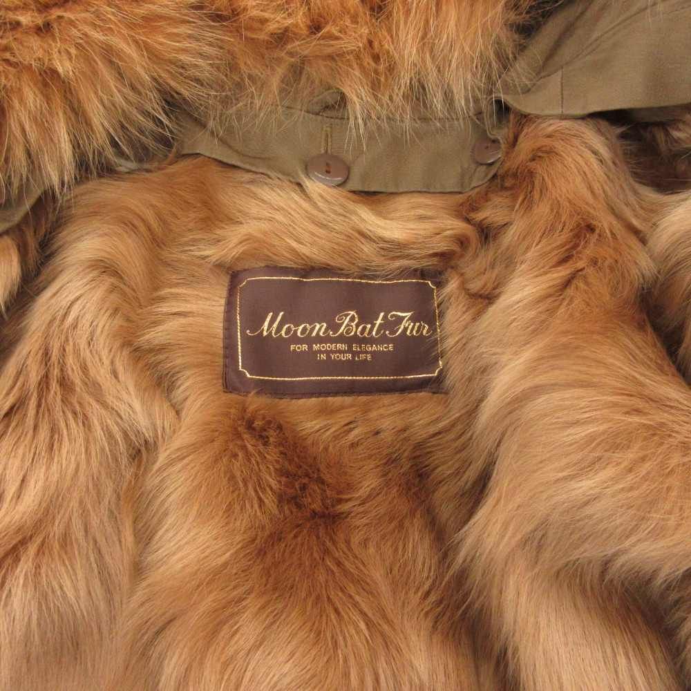 moonbat ムーンバット ロングコート フード ボタンレス ラムファー