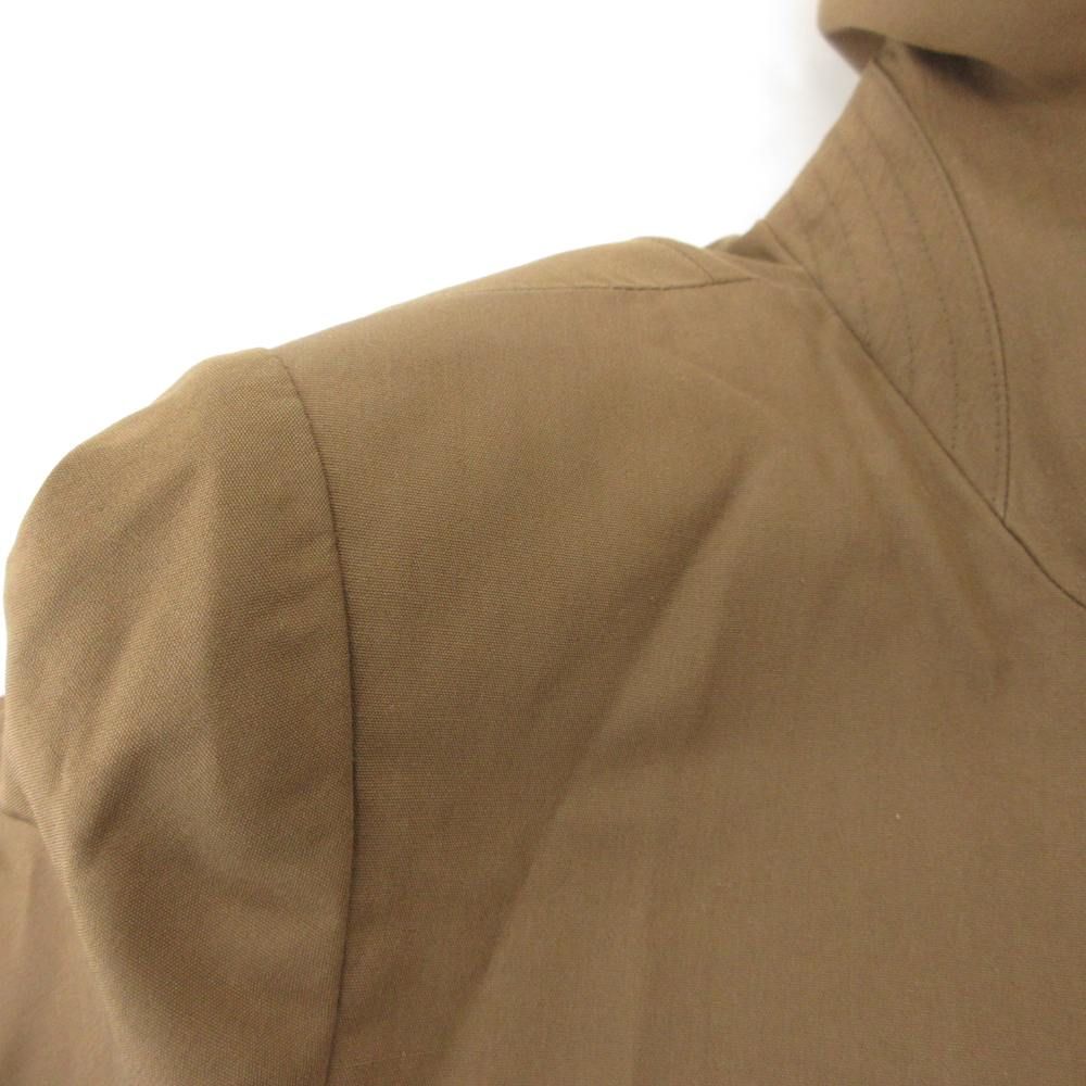 moonbat ムーンバット ロングコート フード ボタンレス ラムファー  