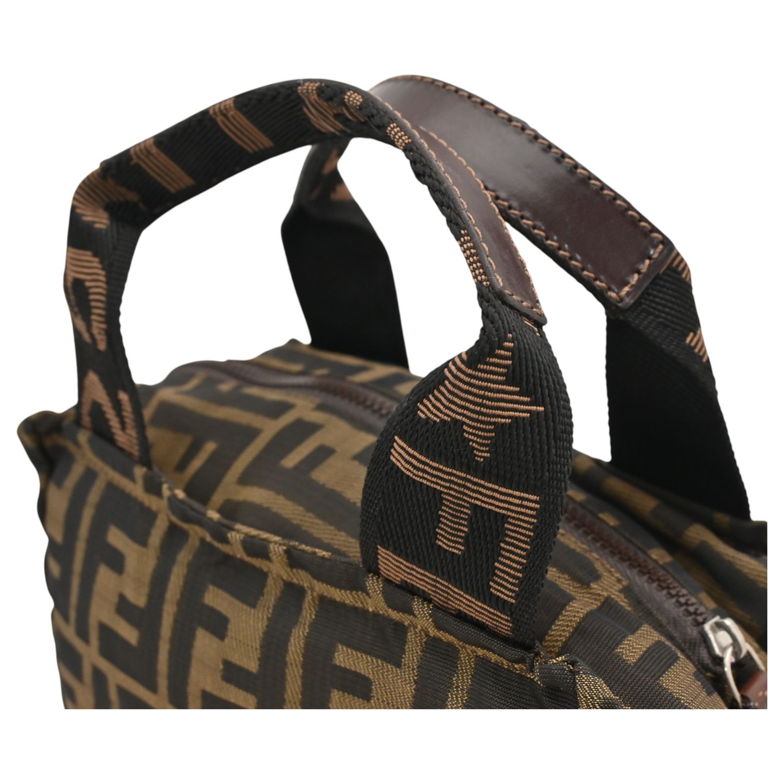 Fendi ロゴポーチ ブラック/ベージュ Fendi ロゴポーチ ブラック/ベージュ