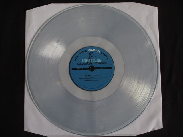 LP/レコード 0305□ソニーロリンズ/サキソフォンコロッサス/クリア盤