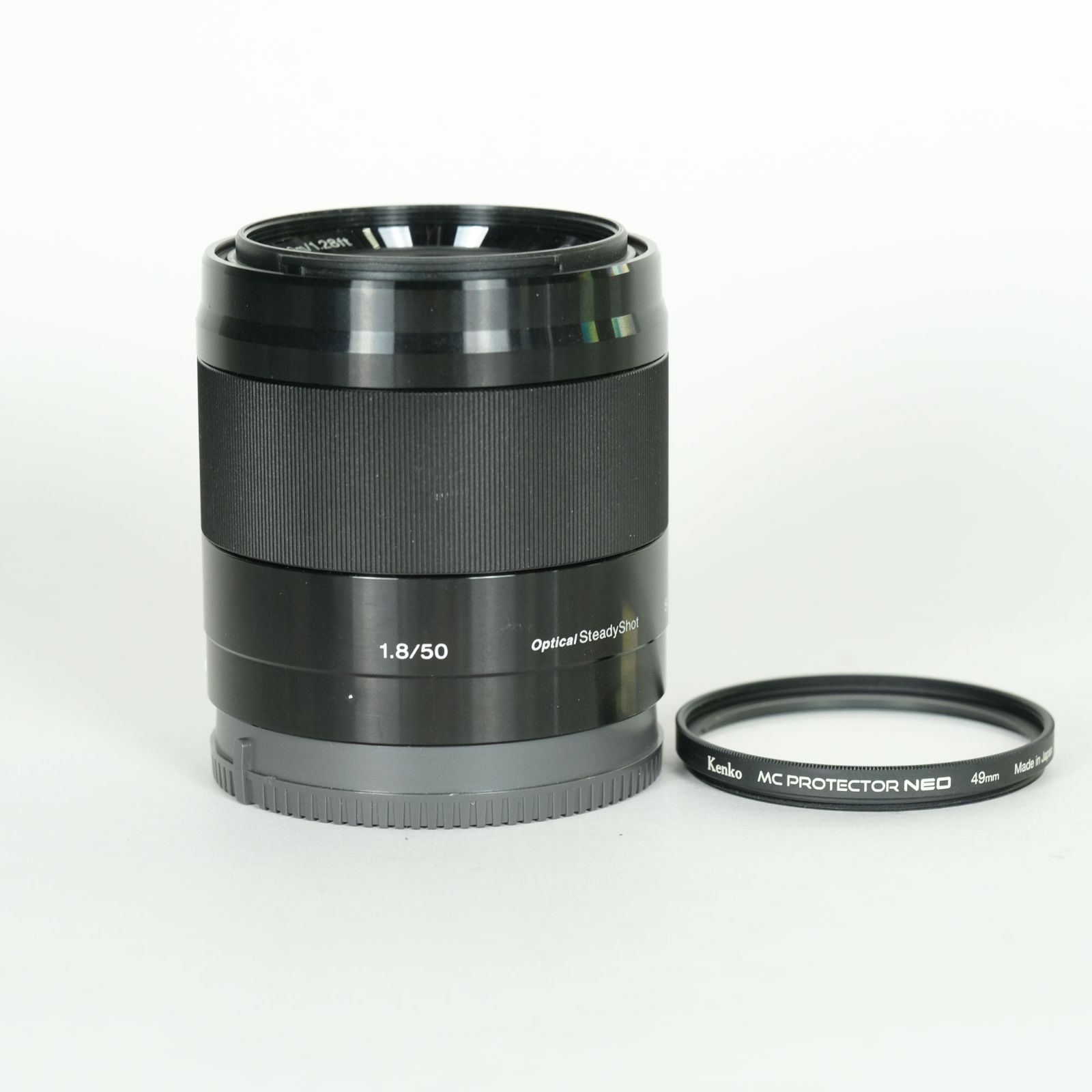 良品 | フィルター付] SONY E 50mm F1.8 OSS SEL50F18 [ブラック