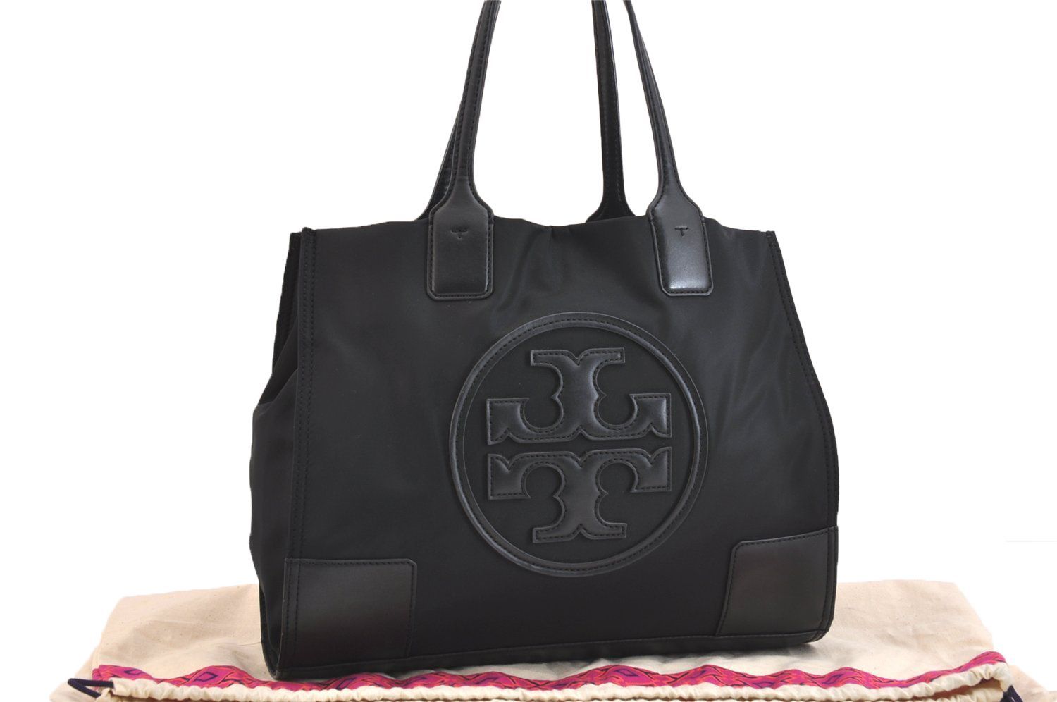 Tory Burch トリーバーチ エラ ヴィンテージ ナイロン レザー