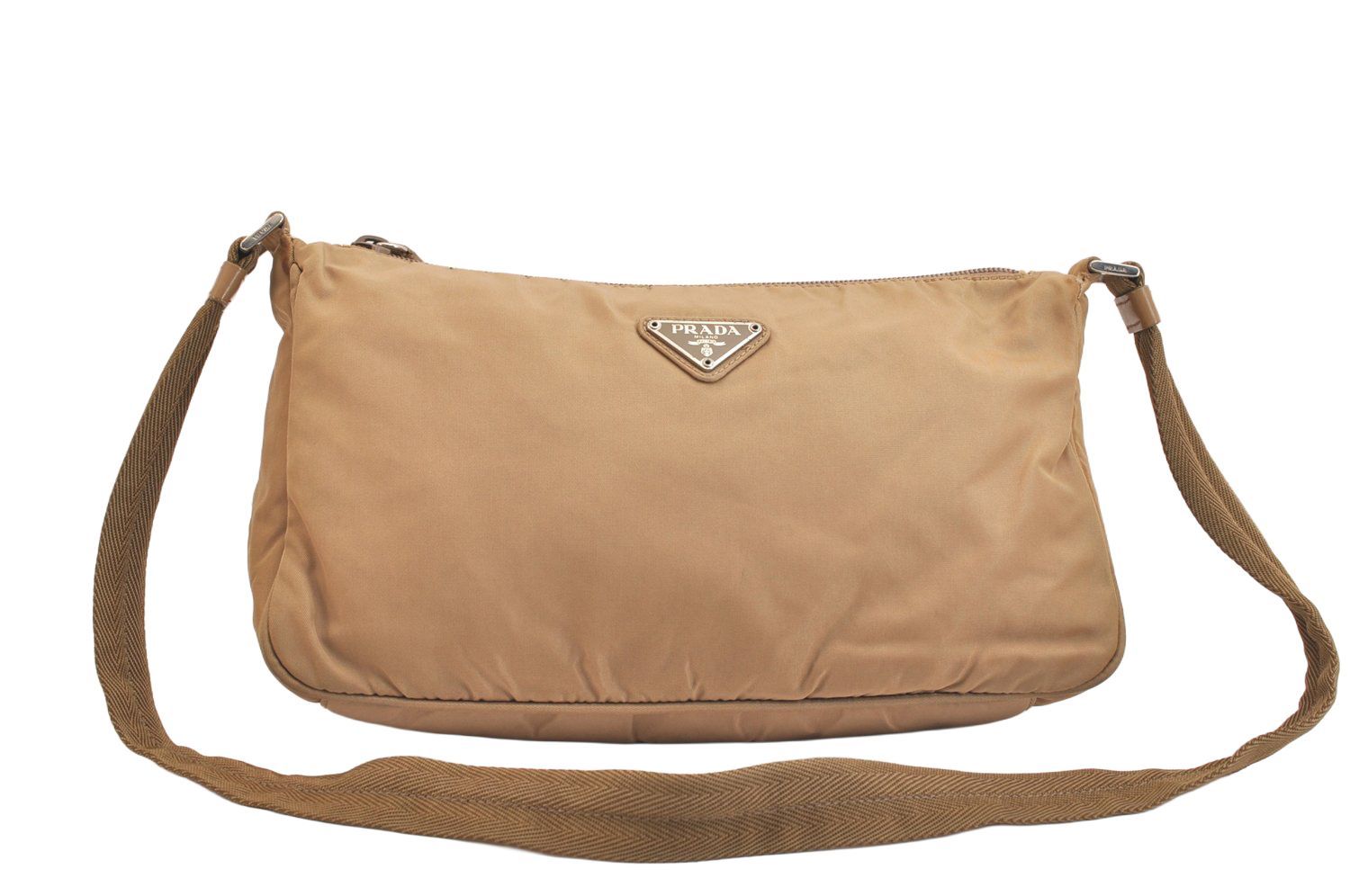 PRADA プラダ ヴィンテージ ナイロン レザー ショルダークロスボディー