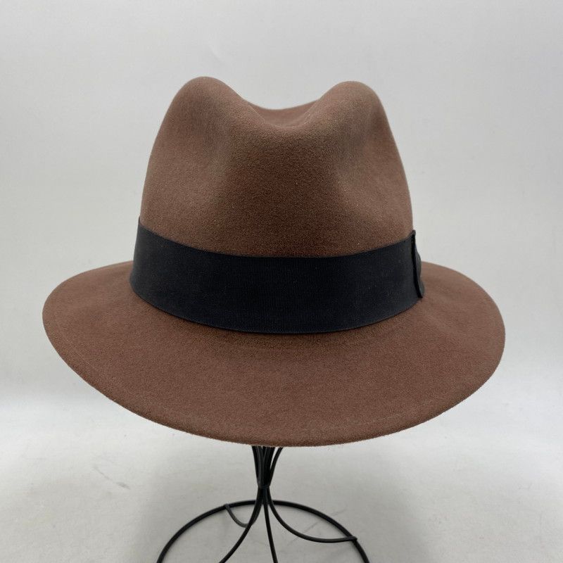 【未使用】Baileyブラウン ウール フェルトハット 現状渡し品】Bailey ベイリー WOOL FELT HAT ウール フェルト ハット