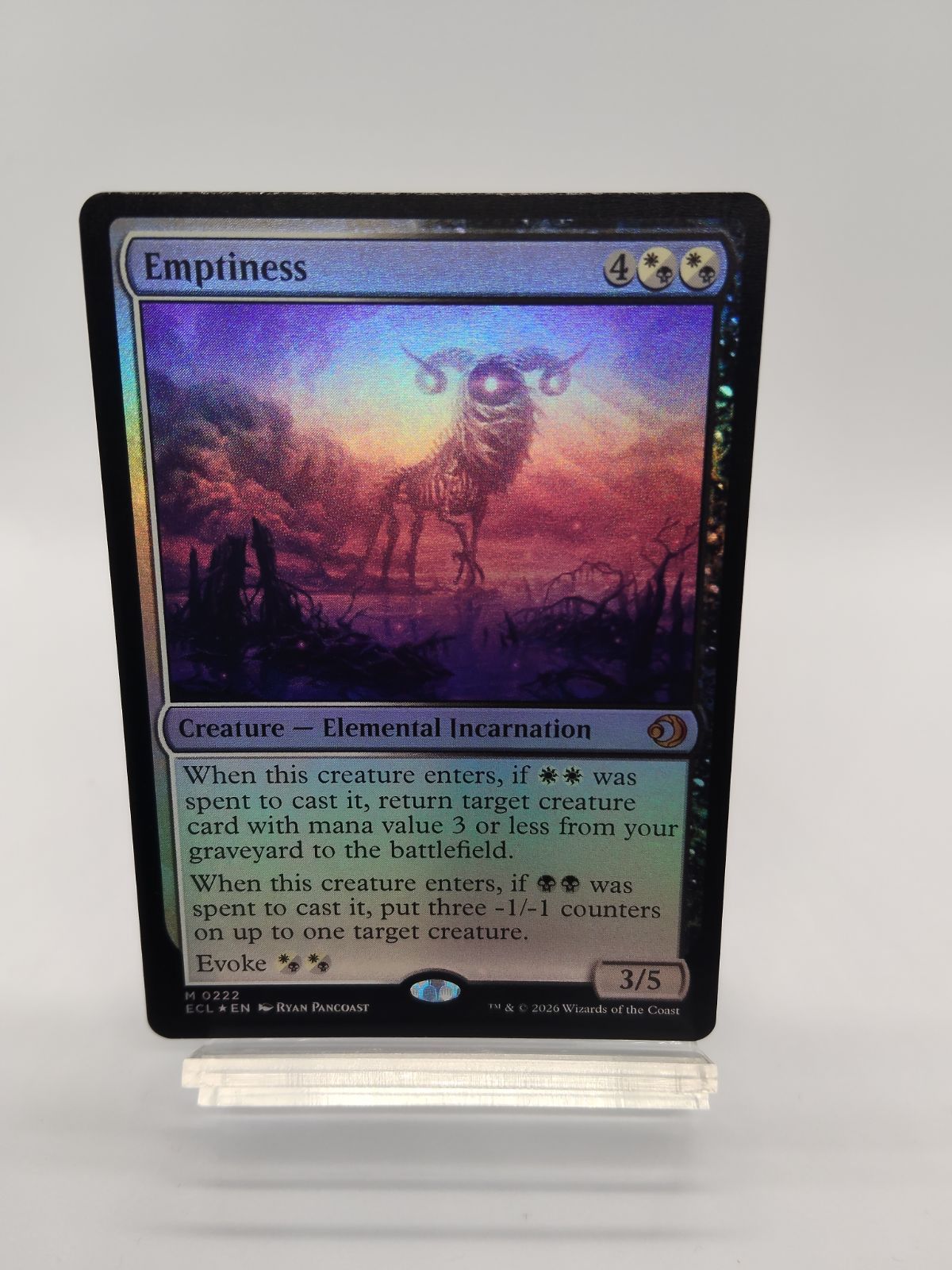 MTG】Foil 英語 空虚/Emptiness / ECL ローウィンの昏明 - メルカリ