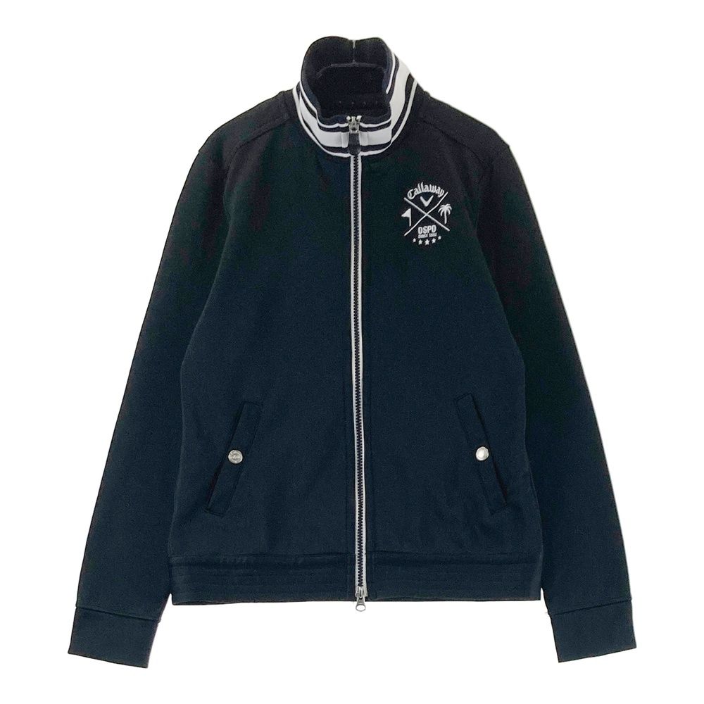 サイズ：M CALLAWAY キャロウェイ  ジップジャケット  ブラック系 [240101514826] ゴルフウェア レディース ストスト