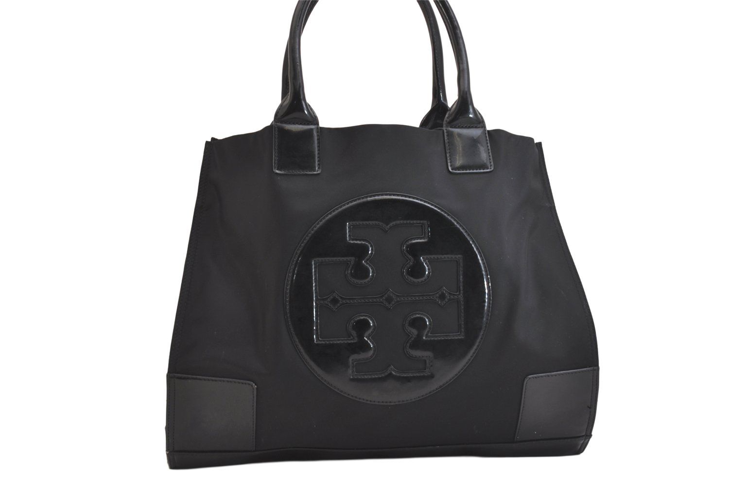 Tory Burch トリーバーチ エラ ヴィンテージ ナイロン レザー 