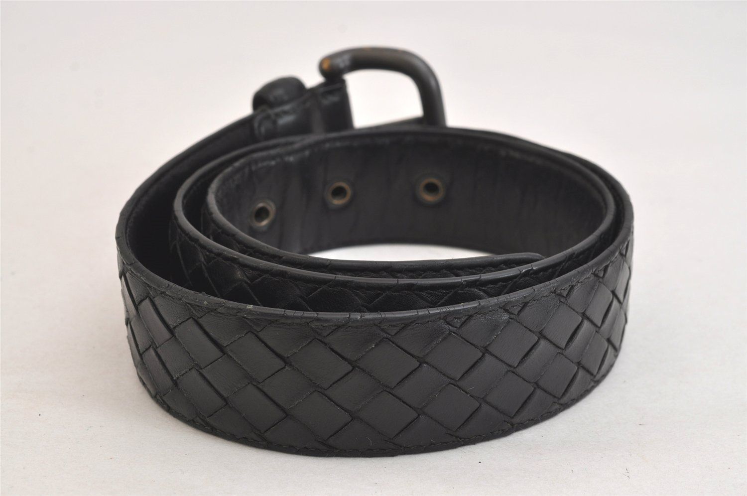 BOTTEGAVENETA ボッテガヴェネタ イントレチャート レザー ベルト