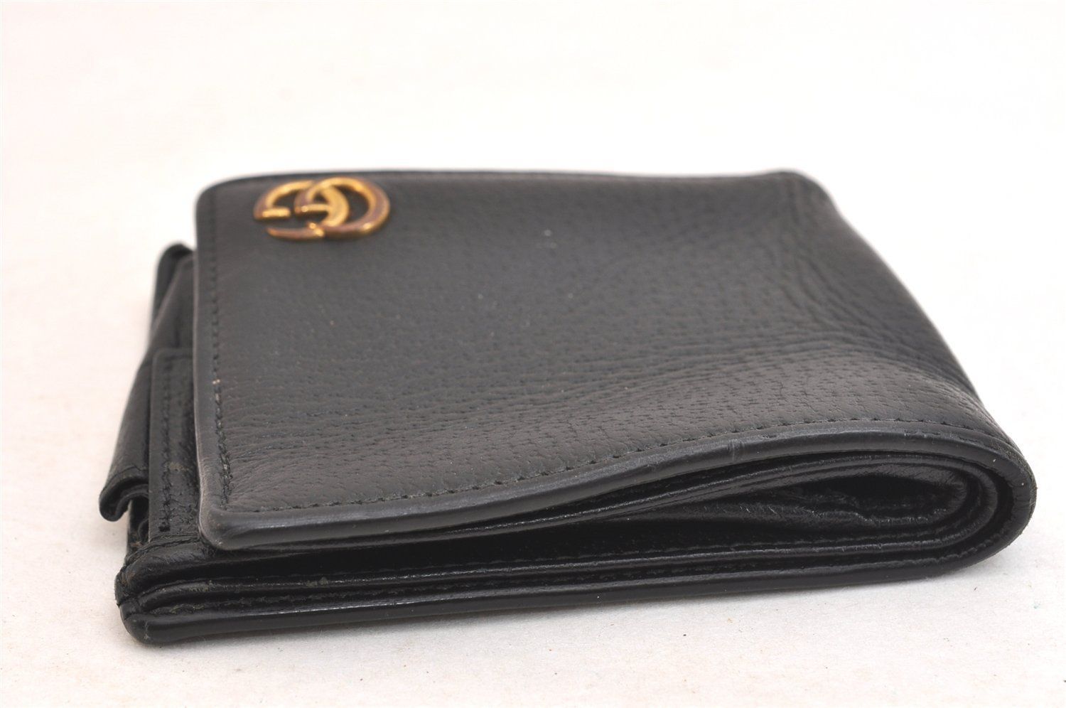GUCCI グッチ GGマーモント ダブルG 二つ折り財布 レザー 428725