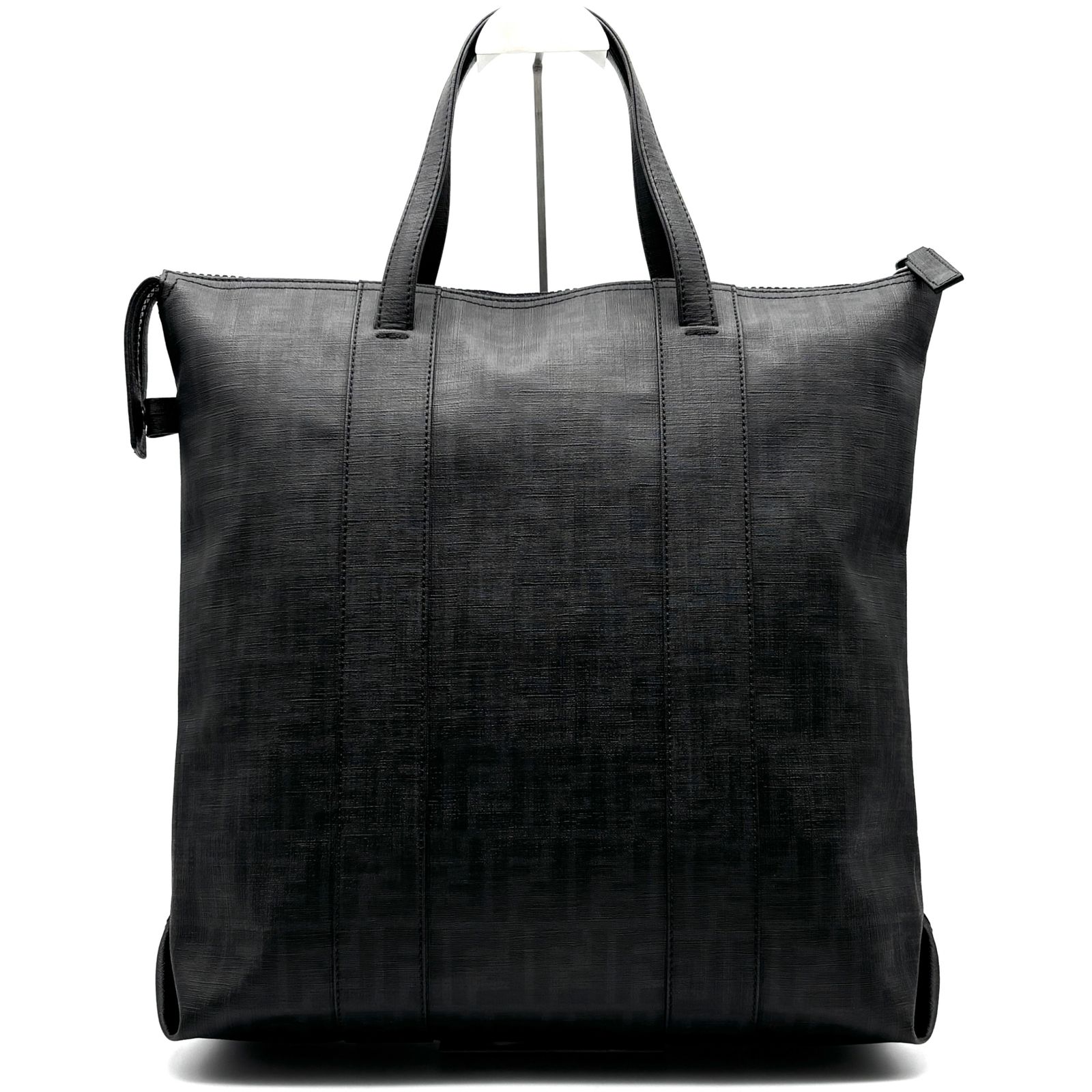 未使用保管品 FENDI フェンディ トートバッグ 縦型トート ズッカ