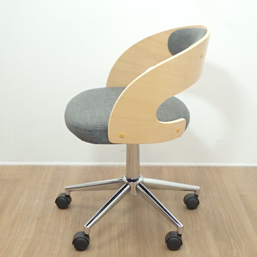 ミーティングチェア グレー