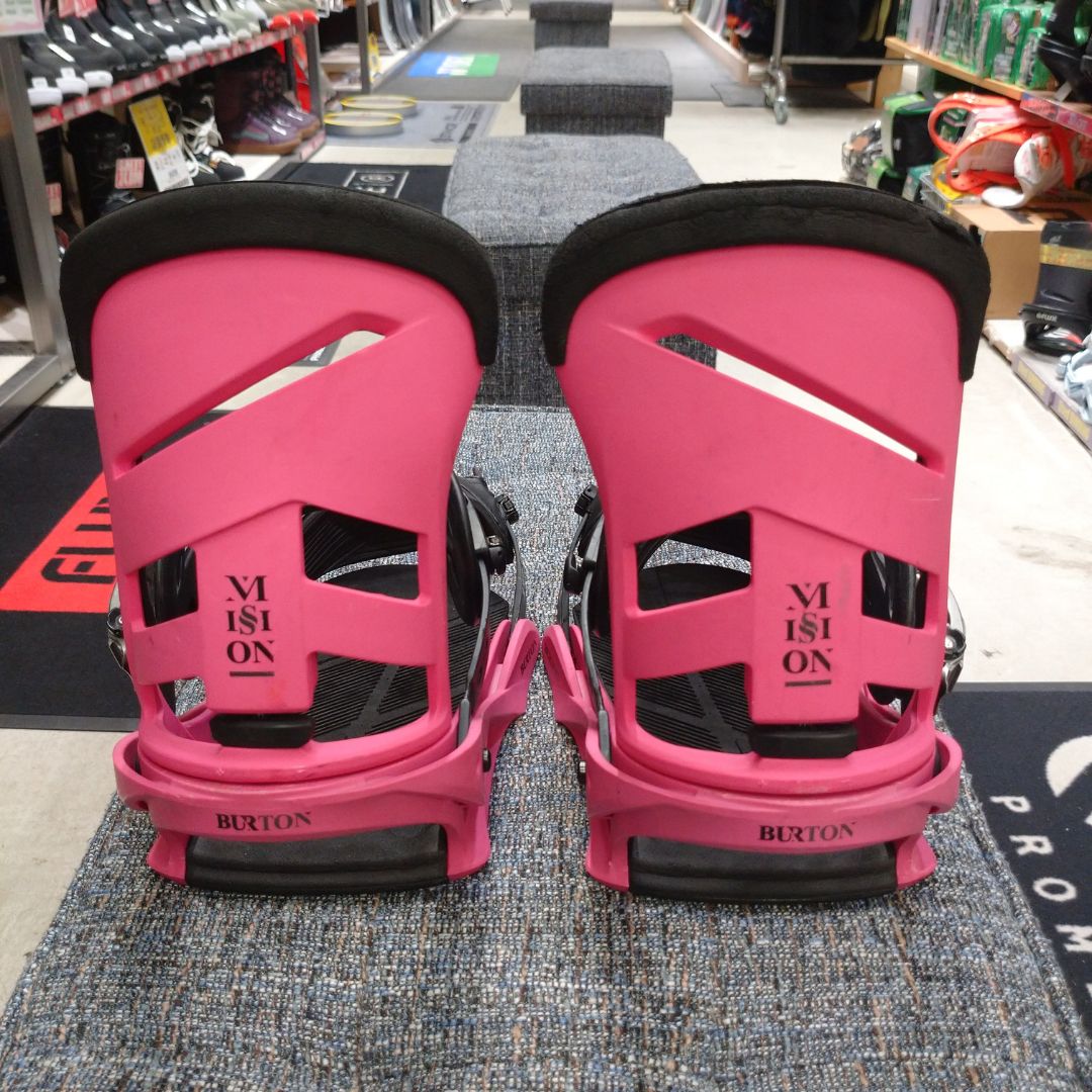 ムラスポ公式】BURTON バートン MISSION ミッション（ピンク） Mサイズ