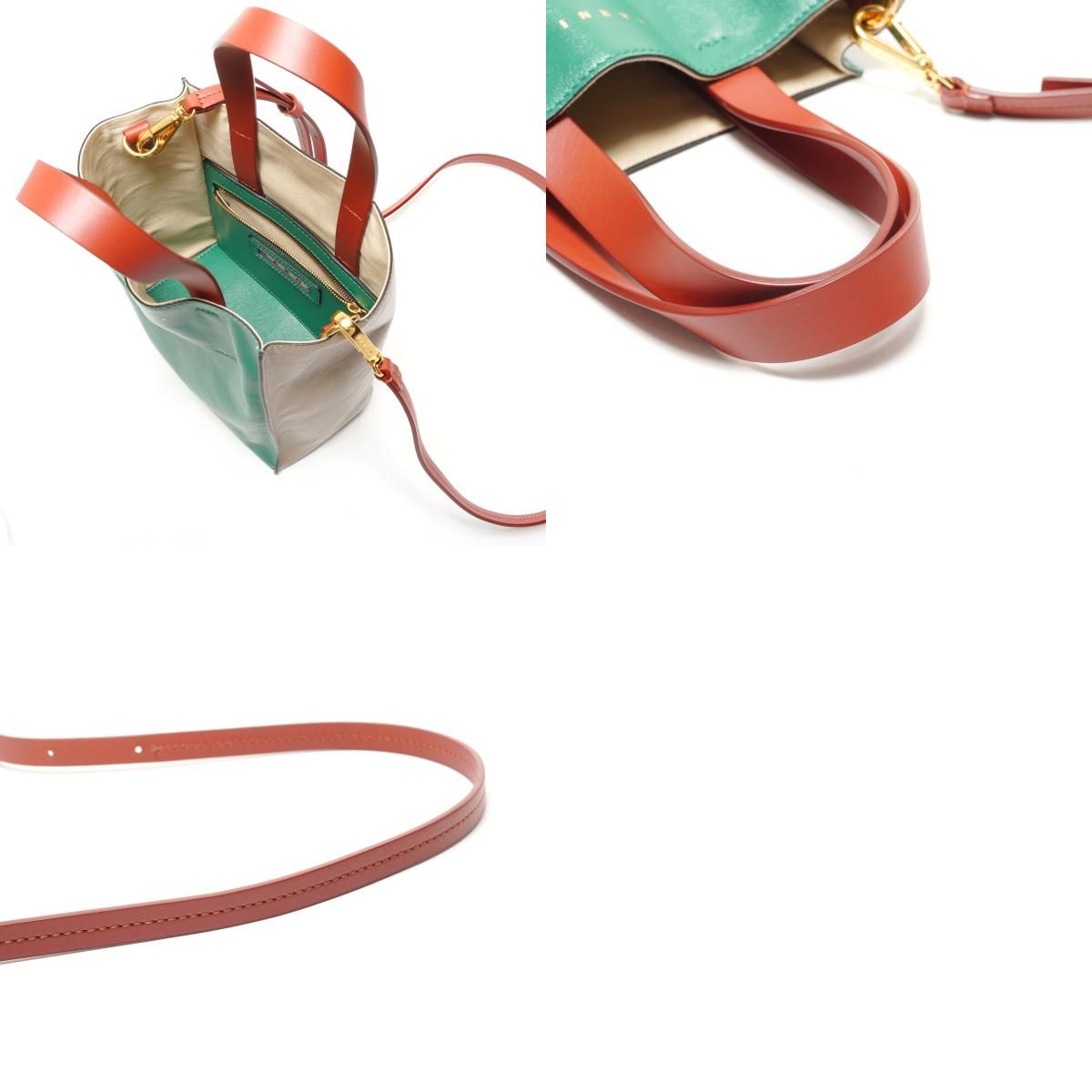 MARNI マルニ ハンドバッグ Museo Soft ミュゼオ ソフト レザー 