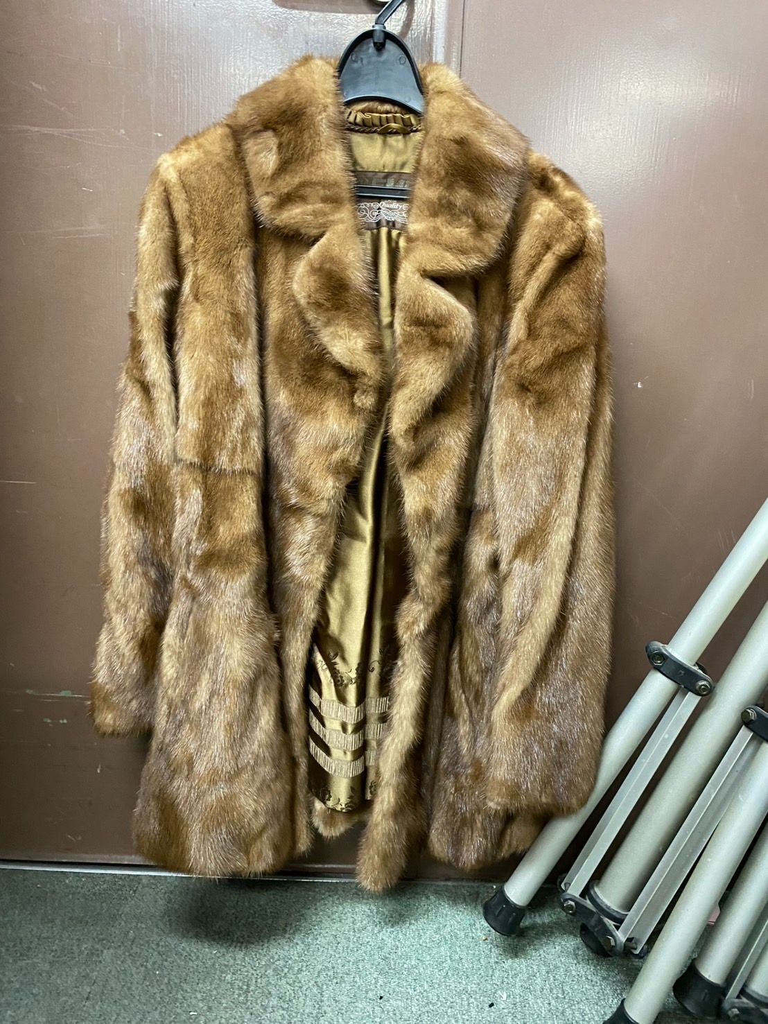 美品 EMBA エンバ ファーコート 毛皮コート レディース アウター