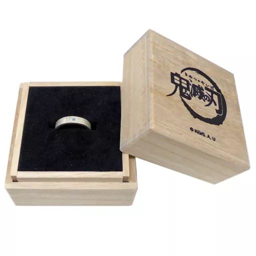 銀製品 指輪 アクセサリー キャラクター 時透無一郎 シルバーリング 9号 鬼滅の刃×THE KISS