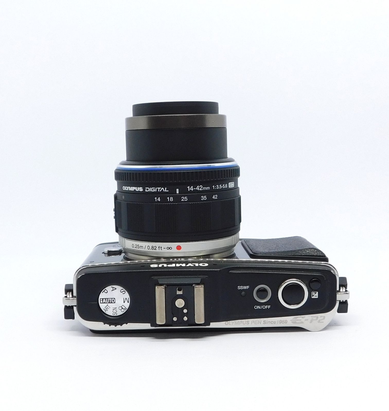 動作確認済み】OLYMPUS PEN E-P2 レンズキット 外箱付き バッテリー