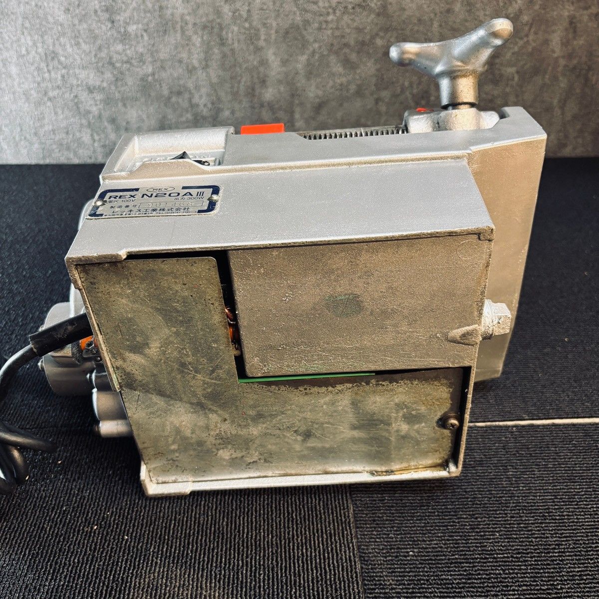 REX レッキス しぶろく君 パイプマシン ねじ切り機 N20AⅢ ダイヘッド1