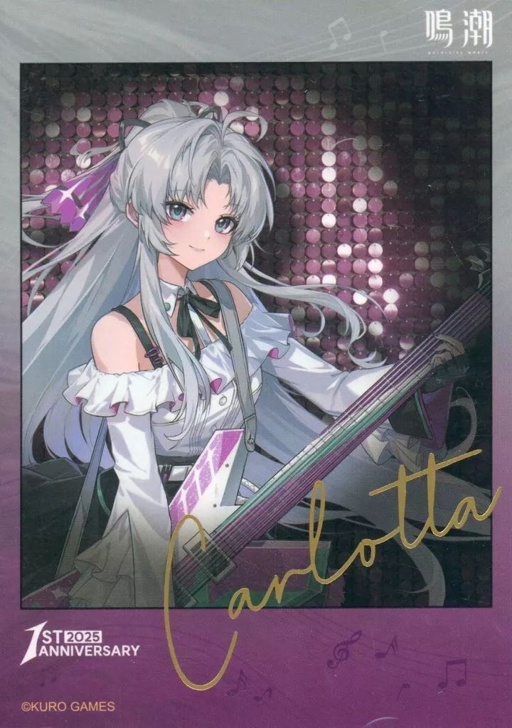 中古】キャラカード カルロッタ 1周年記念ブロマイド 「鳴潮 1st