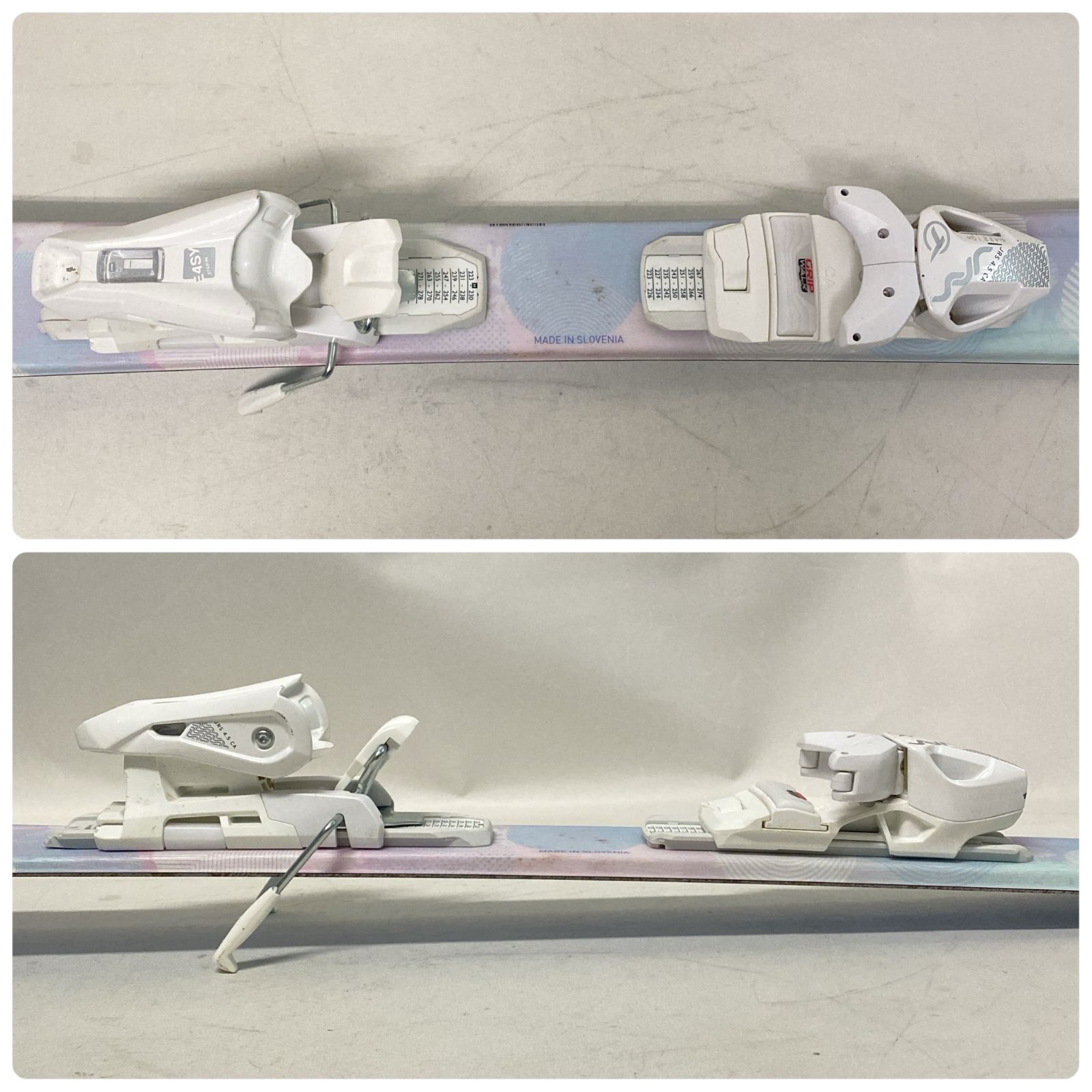 浜館58-225] STREULE シュトロイレ ST-JG 120 ジュニア スキー 子ども