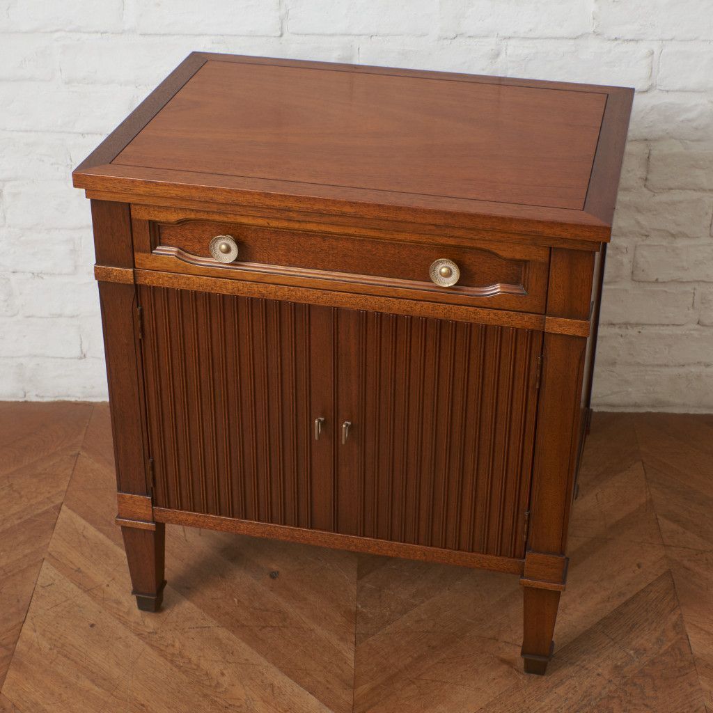 DREXEL HERITAGE Touraine　サイドテーブル　収納付き DREXEL HERITAGE Touraine サイドテーブル 収納付き