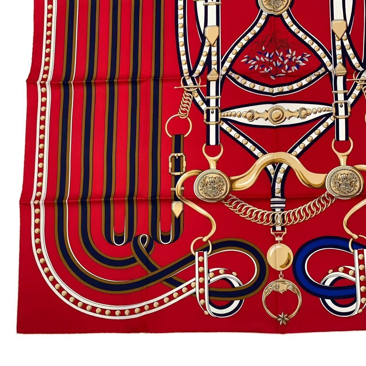 未使用品 HERMES エルメス 2022年 スカーフ シルク カレ90 Grand