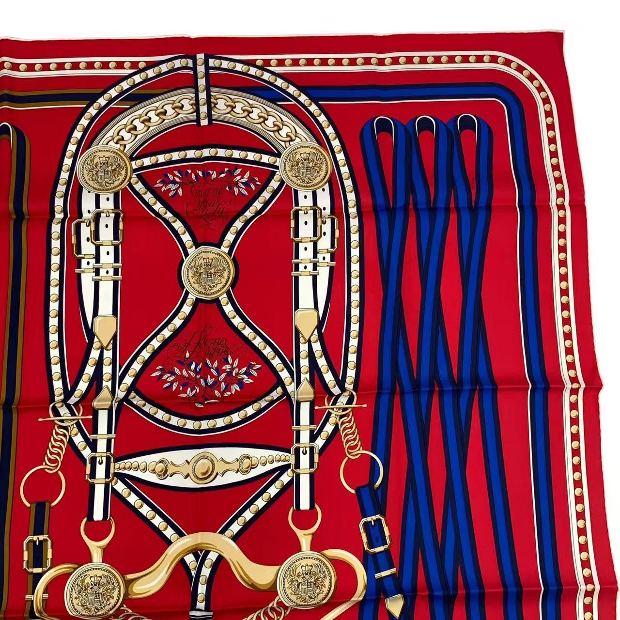 【美品】  HERMES / エルメス | 2022SS | GRAND TRALALA / グラントゥラララ  カレ140 カシミヤ シルク 大判 スカーフ ストール ショール | マルチカラー HERMES - 【美品】 HERMES / エルメス | 2022SS | GRAND TRALALA