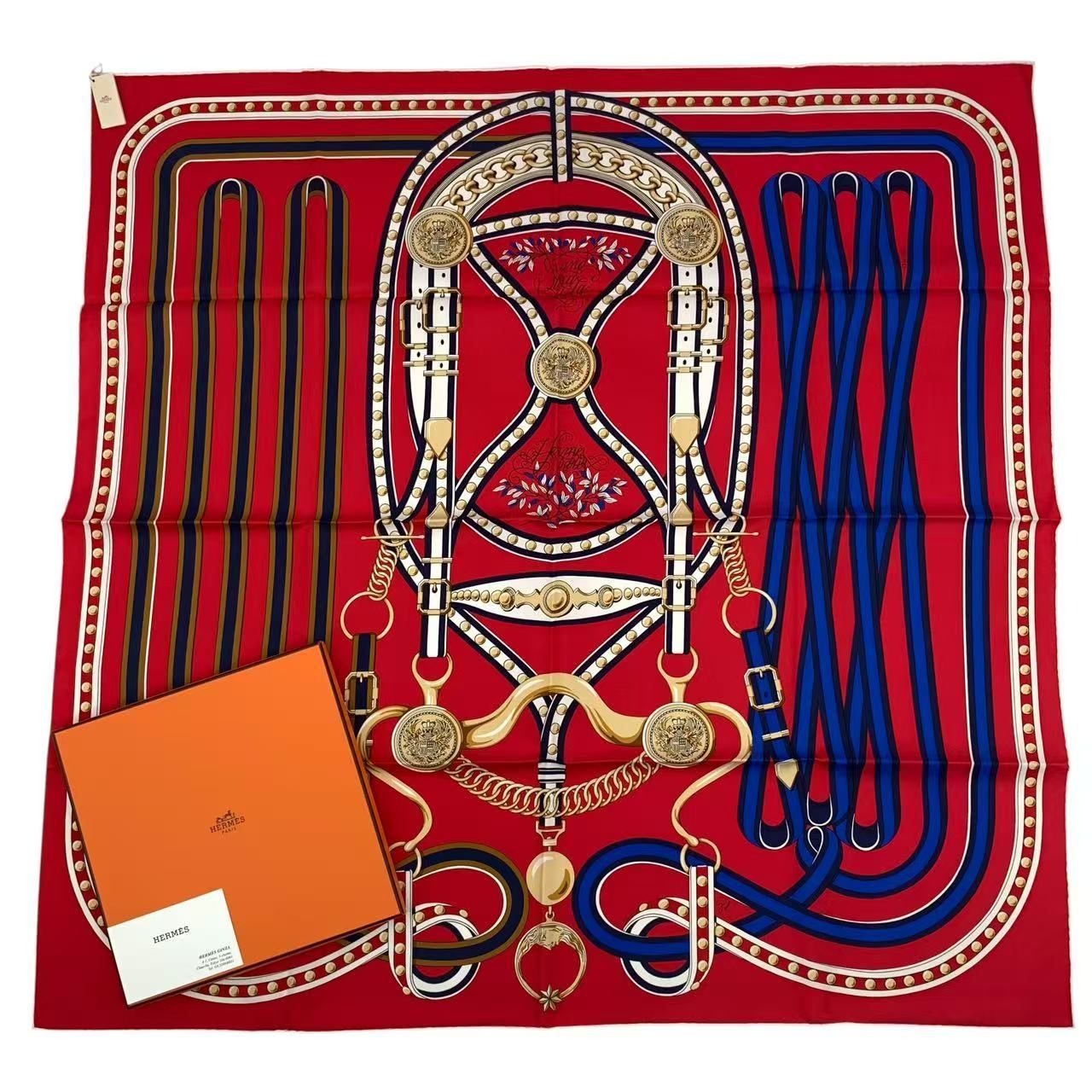 HERMES エルメス  【美品/国内正規/22SS】GRAND TRALALA グラン・トゥラララ ツイルレーヌ 半袖ニットセーター/ 38 Hermès Grand Tralala 90