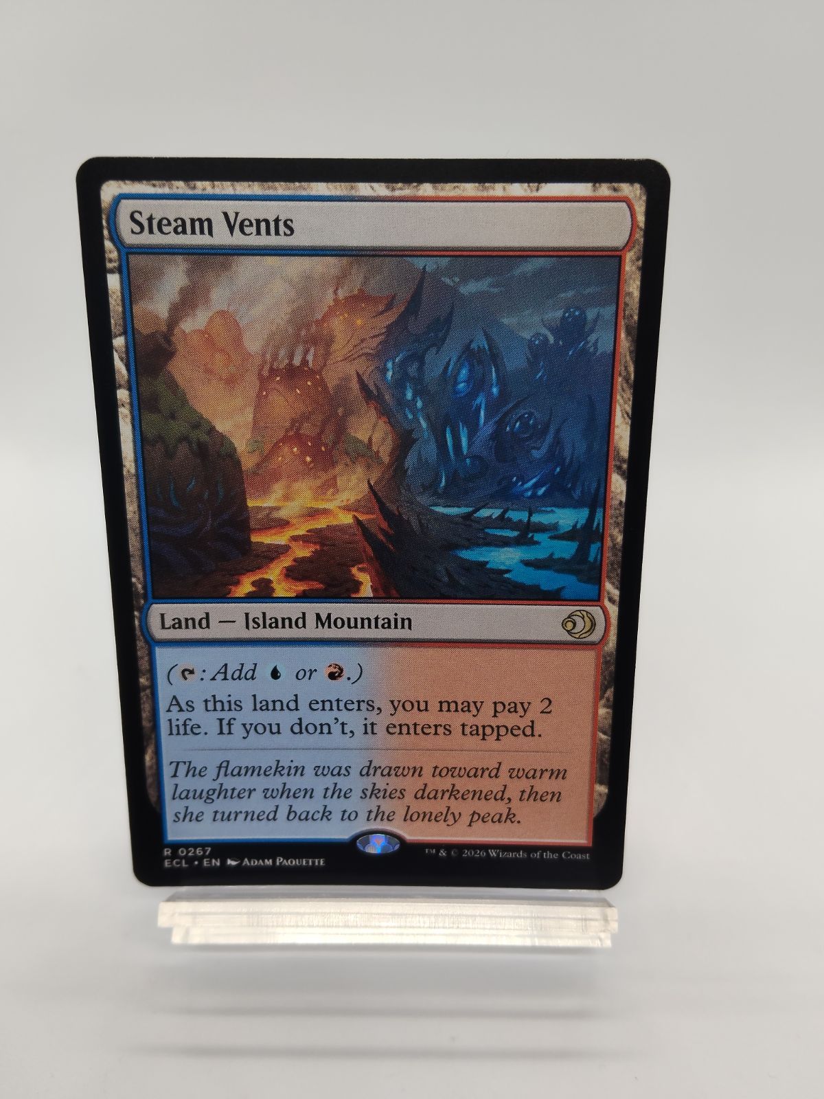 蒸気孔　【英語版】　4枚セット MTG】英語 蒸気孔 / Steam Vents / ECL ローウィンの昏明 - メルカリ