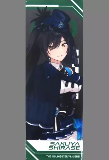 中古】バッジ・ピンズ 白瀬咲耶 公式ロング缶バッジ 「アイドル